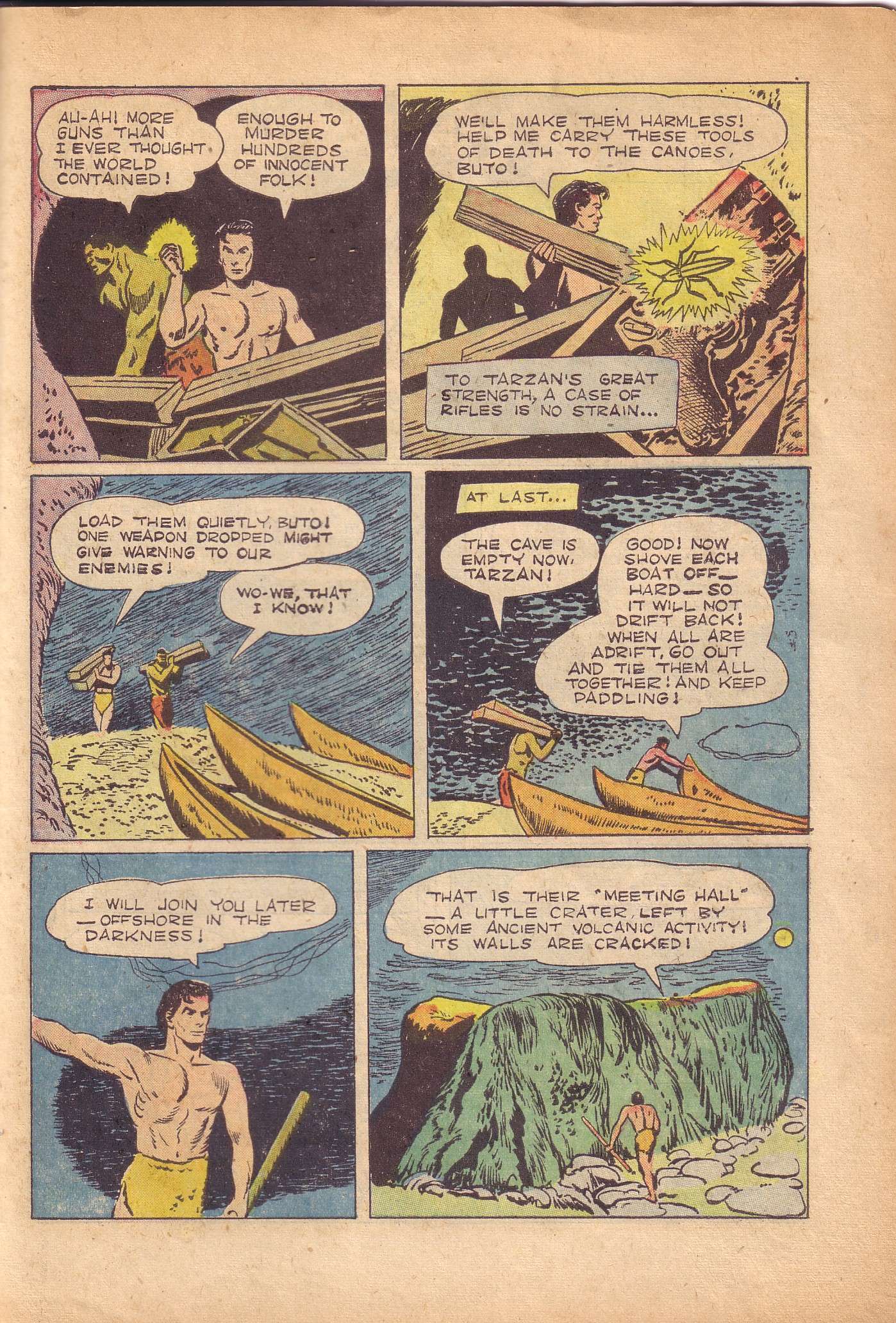 Read online Tarzan (1948) comic -  Issue #50 - 39