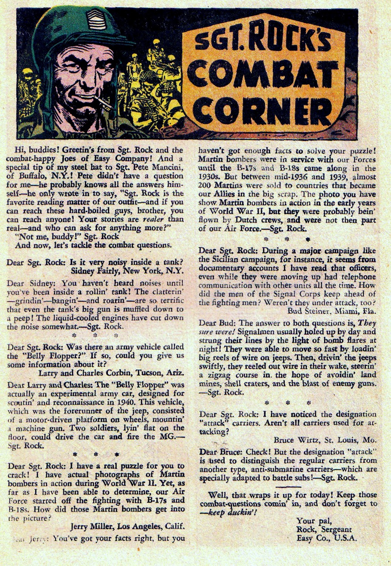 Read online Star Spangled War Stories (1952) comic -  Issue #115 - 20