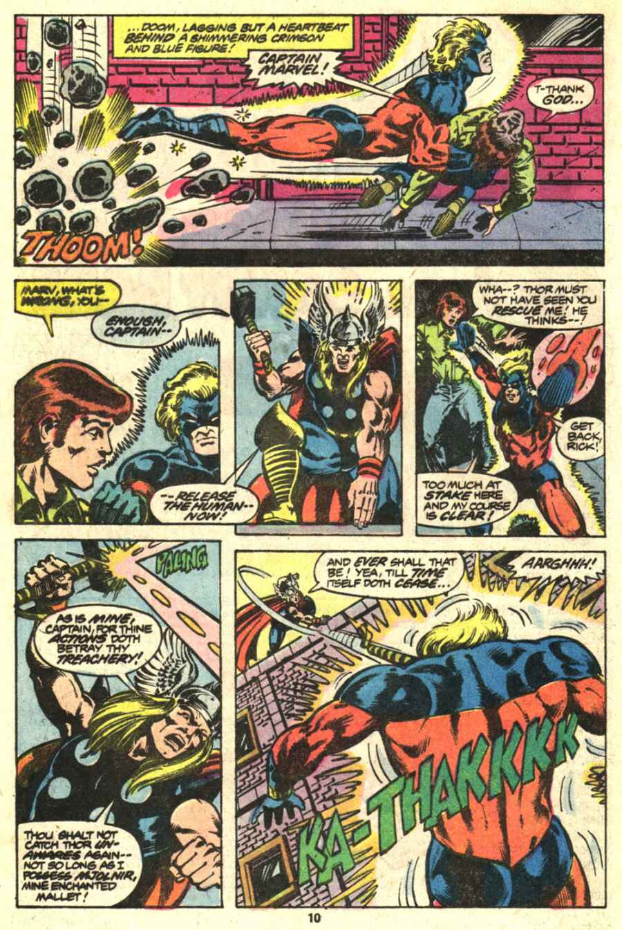 Read online Captain Marvel (1968) comic -  Issue #57 - 8