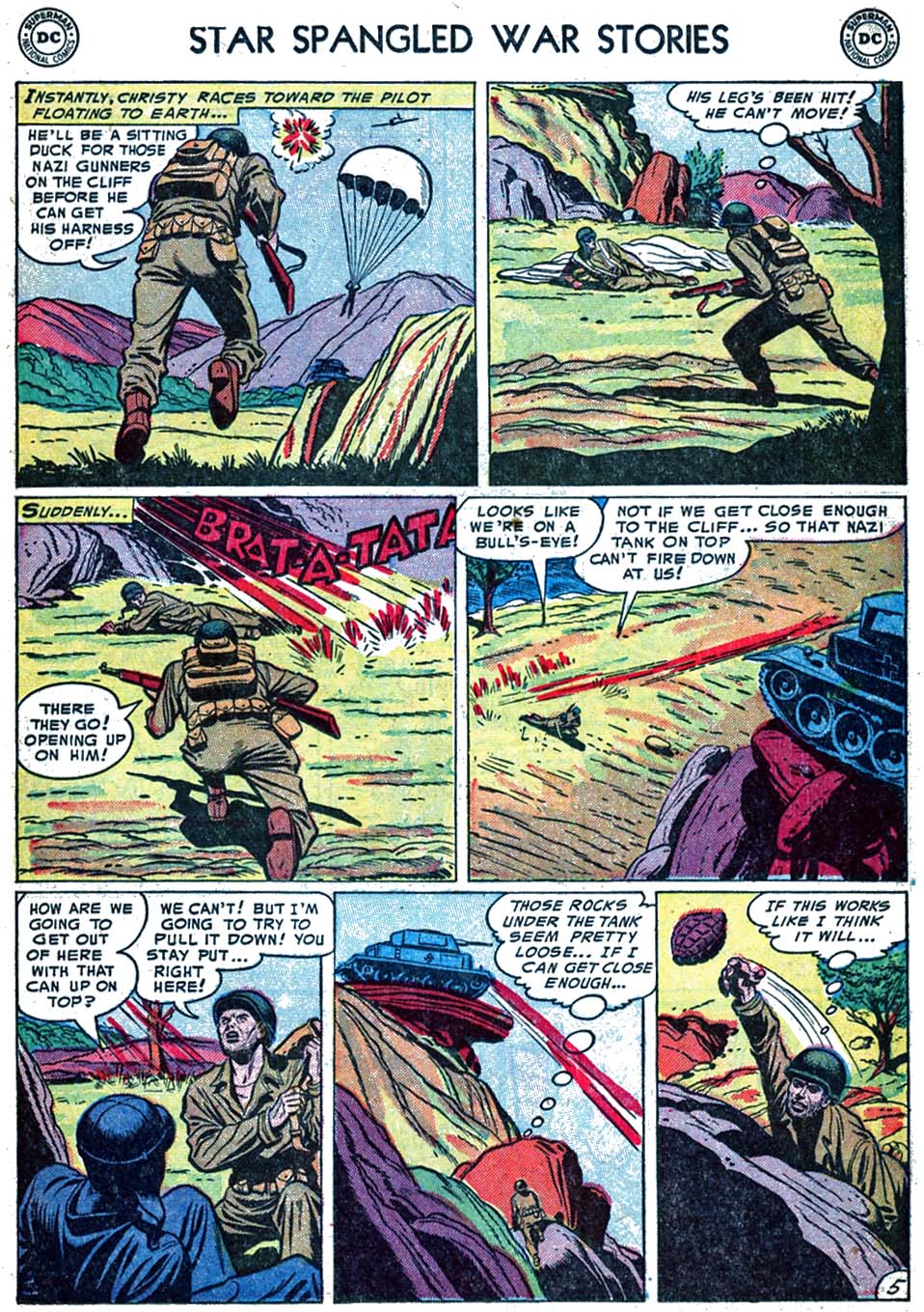 Read online Star Spangled War Stories (1952) comic -  Issue #16 - 23