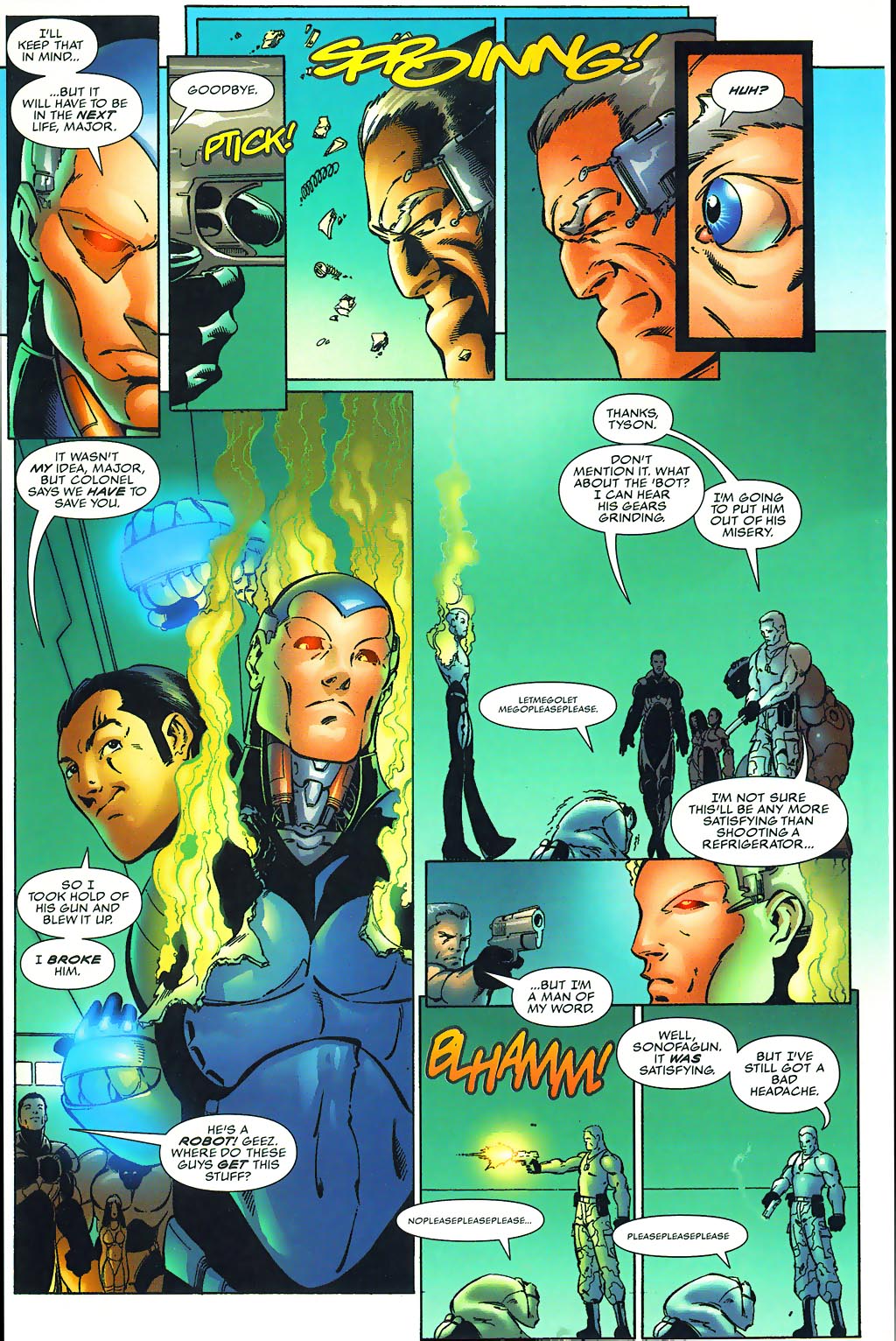 Read online Weapon Zero comic -  Issue #3 - 11