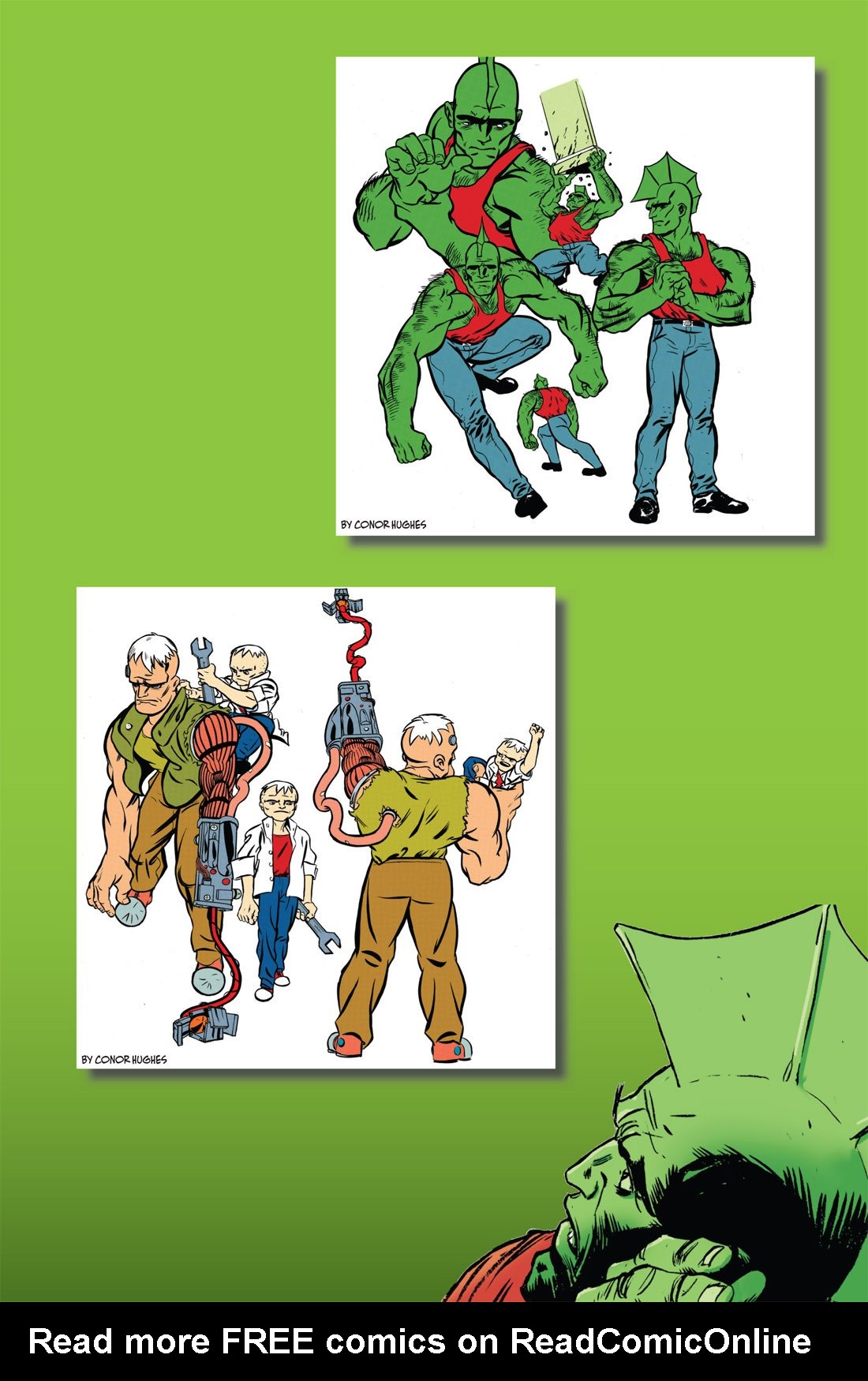 Read online Twisted Savage Dragon Funnies comic -  Issue # TPB - 139