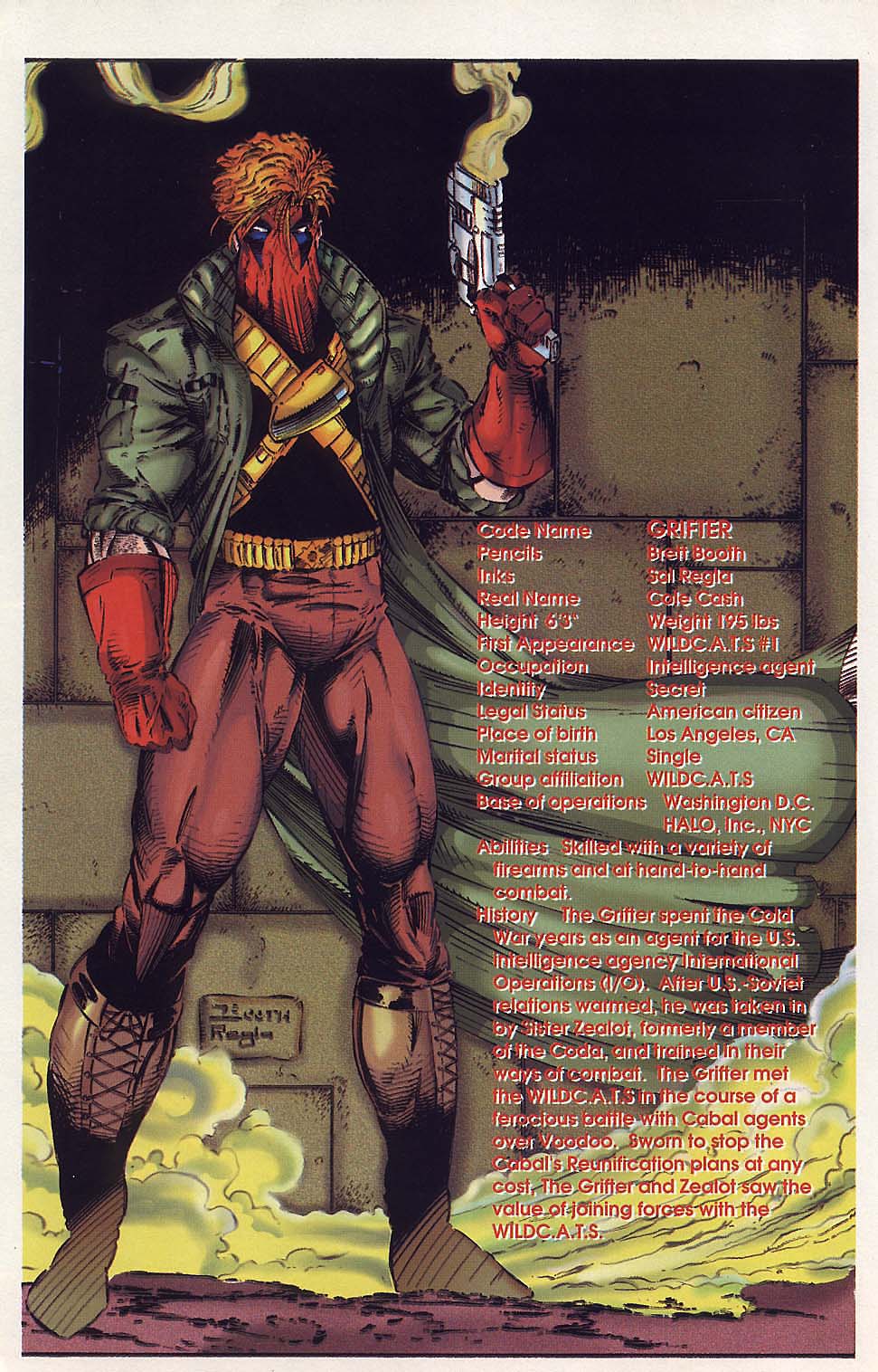 Read online WildC.A.T.s Sourcebook comic -  Issue #1 - 10