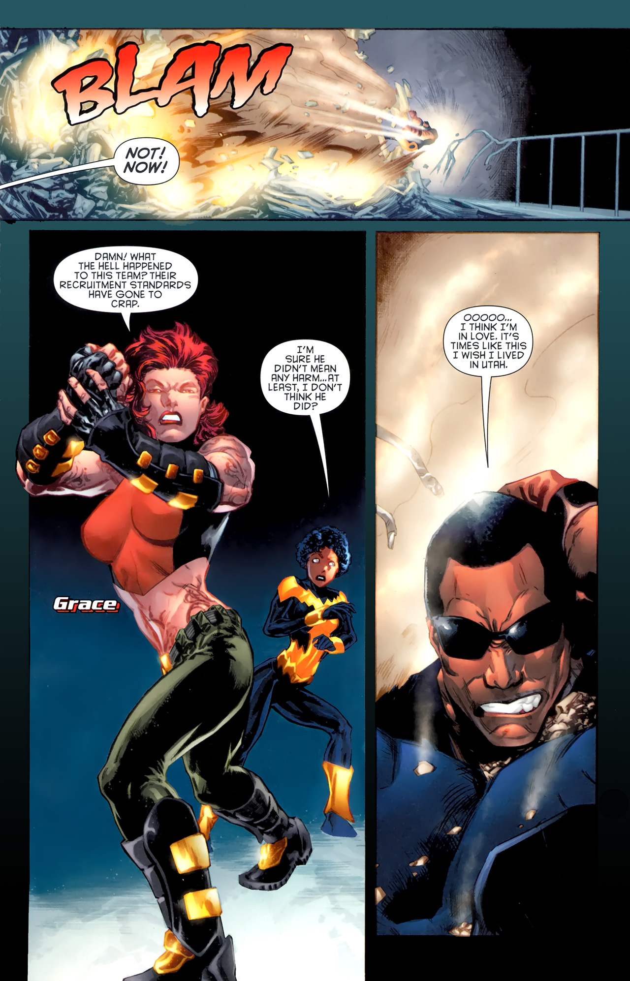 Read online The Outsiders (2009) comic -  Issue #37 - 10