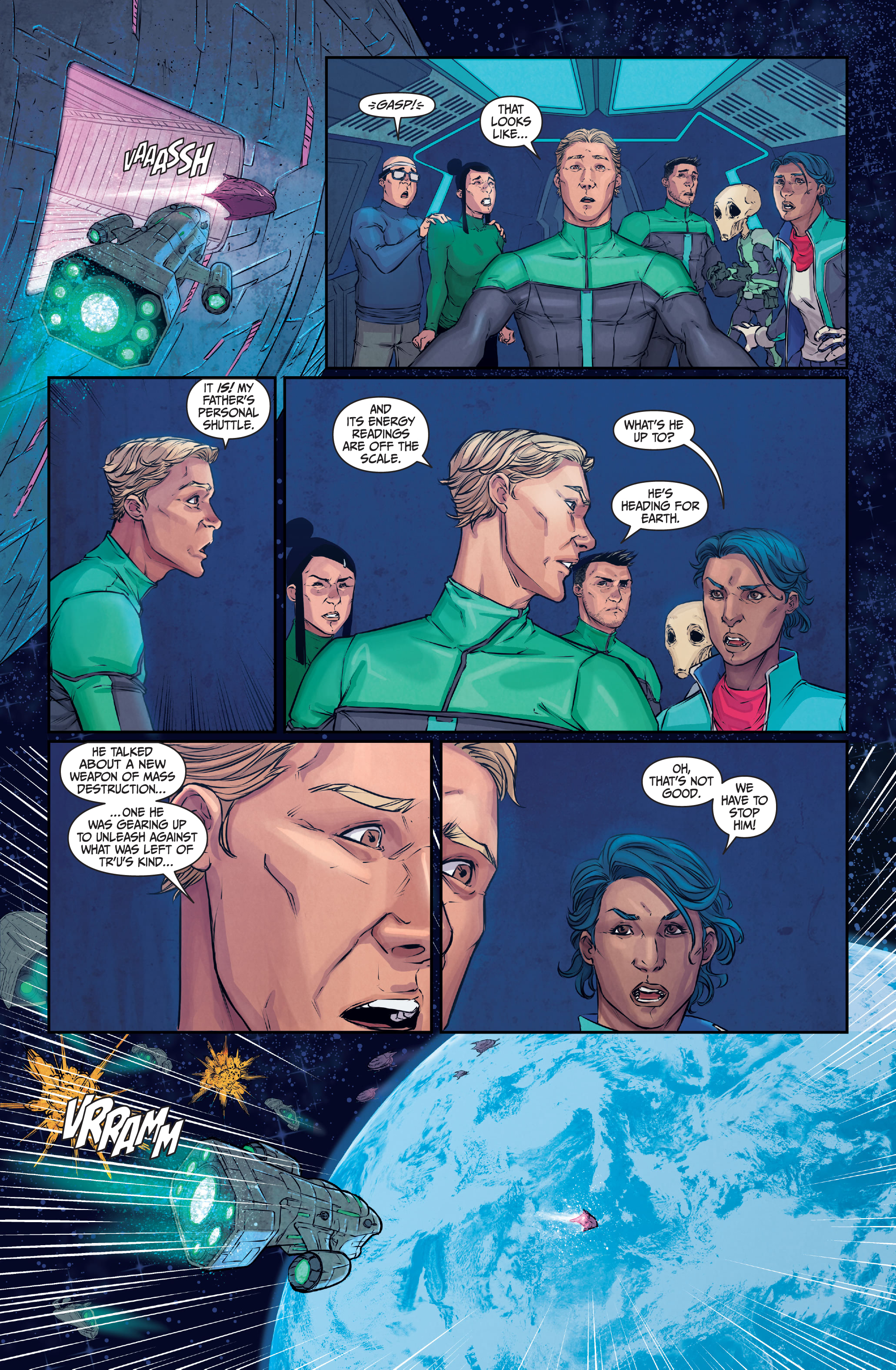Read online Exilium comic -  Issue #6 - 37