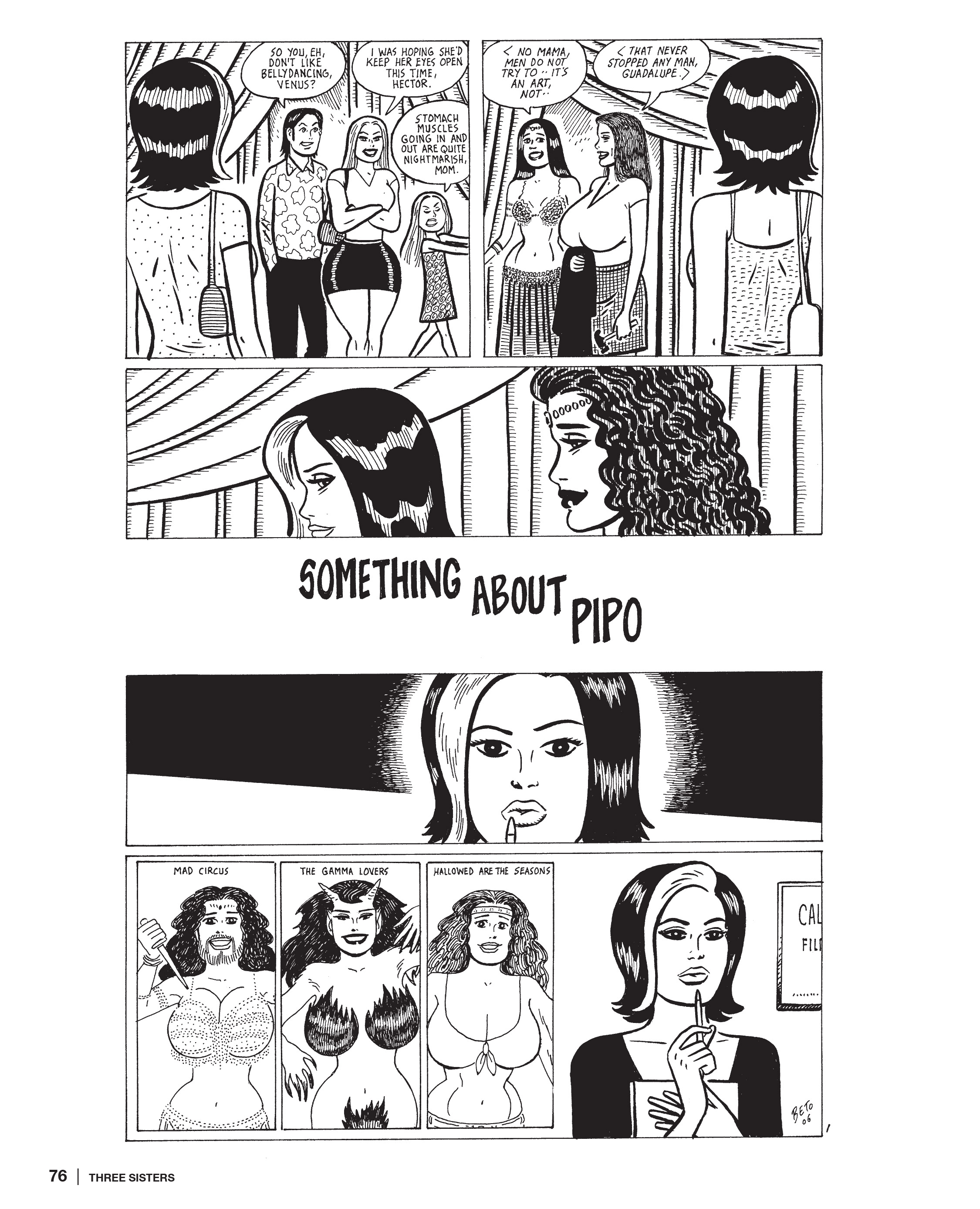 Read online Three Sisters: The Love and Rockets Library comic -  Issue # TPB (Part 1) - 76