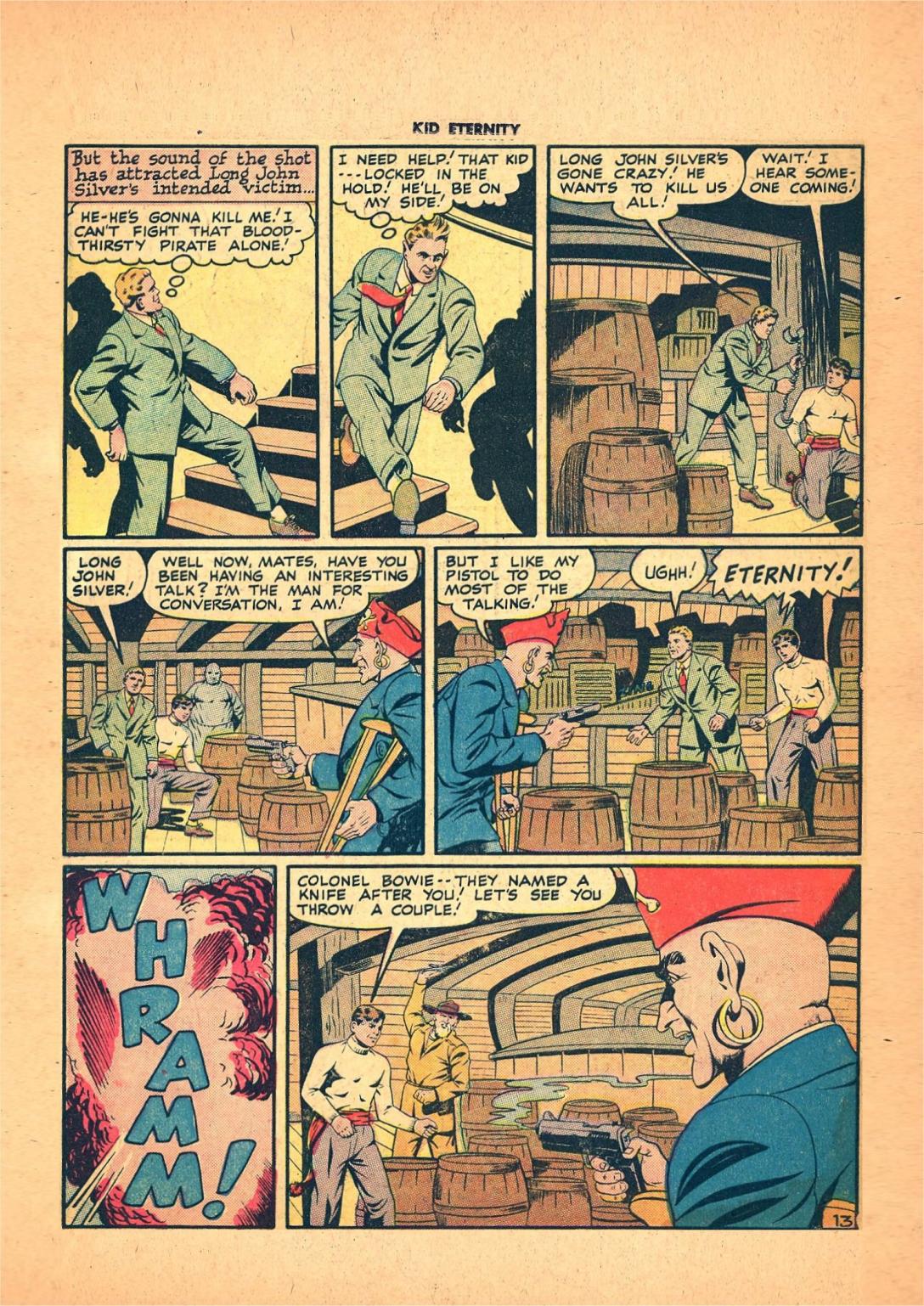 Read online Kid Eternity (1946) comic -  Issue #7 - 48