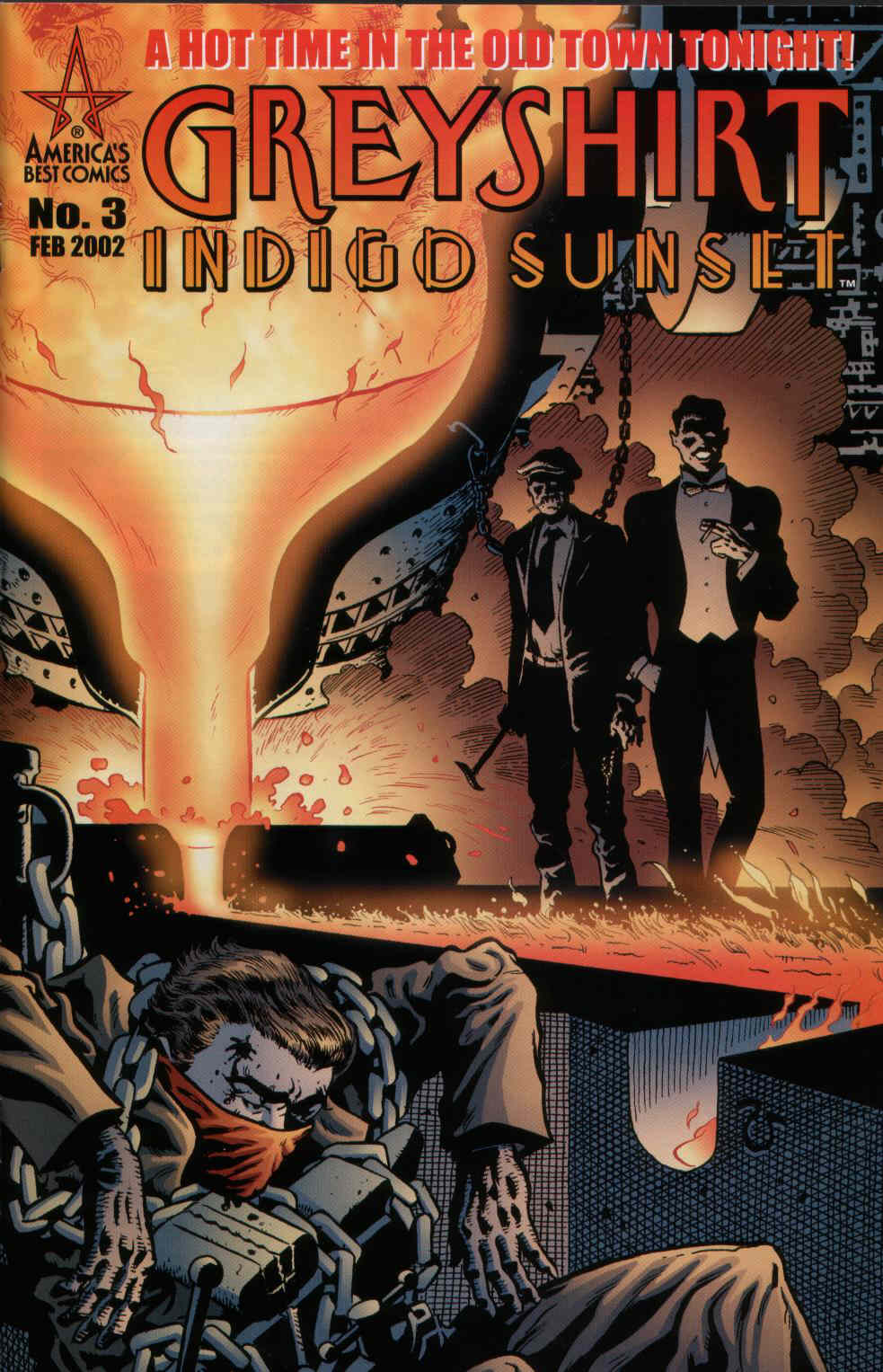 Read online Greyshirt: Indigo Sunset comic -  Issue #3 - 1