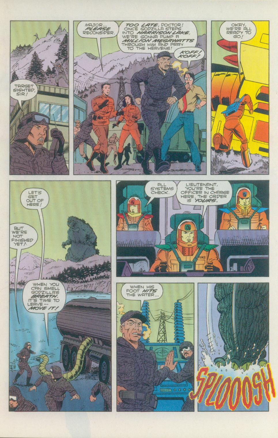 Read online Godzilla (1995) comic -  Issue #2 - 18