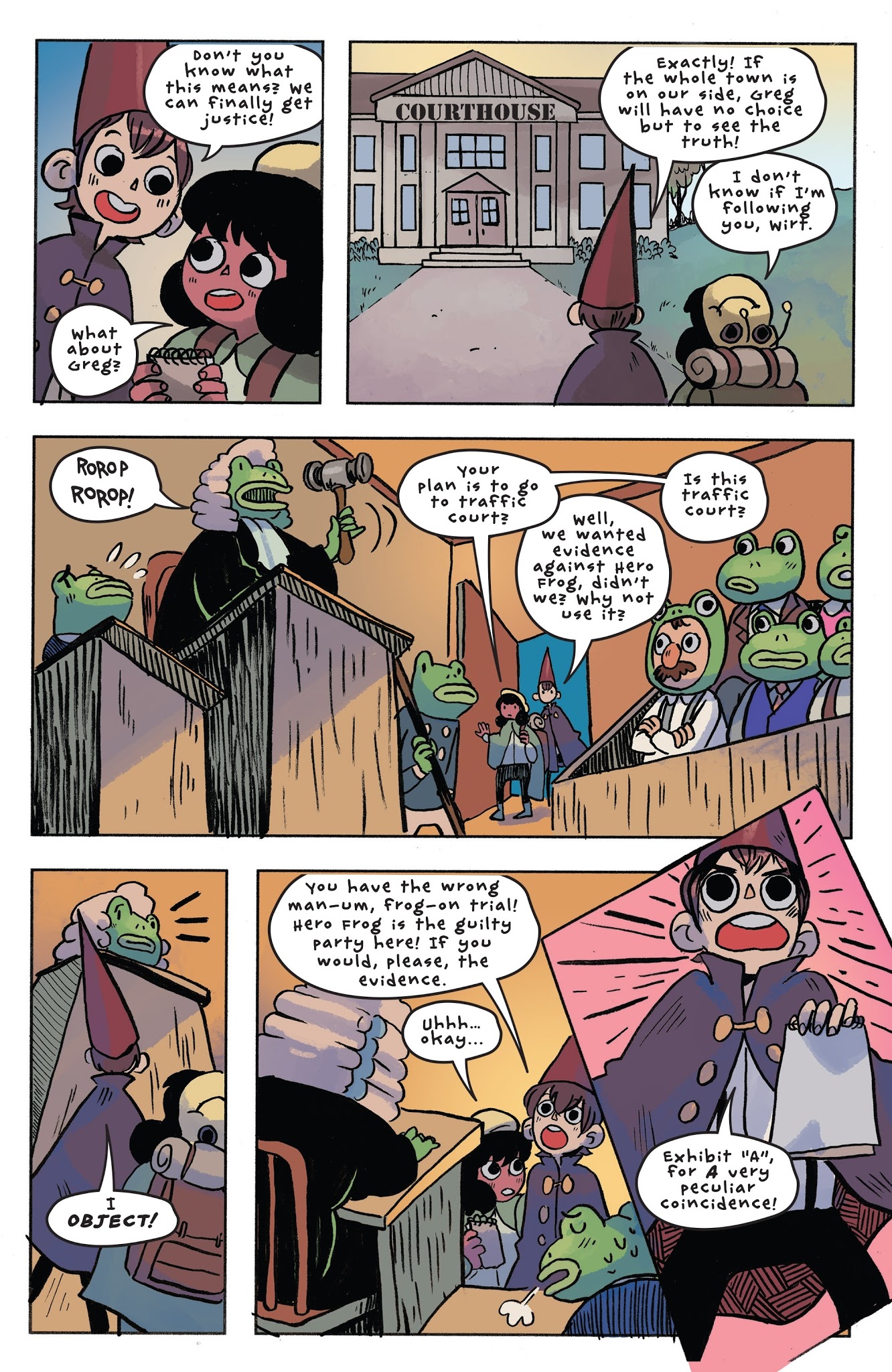 Read online Over the Garden Wall (2016) comic -  Issue #15 - 19