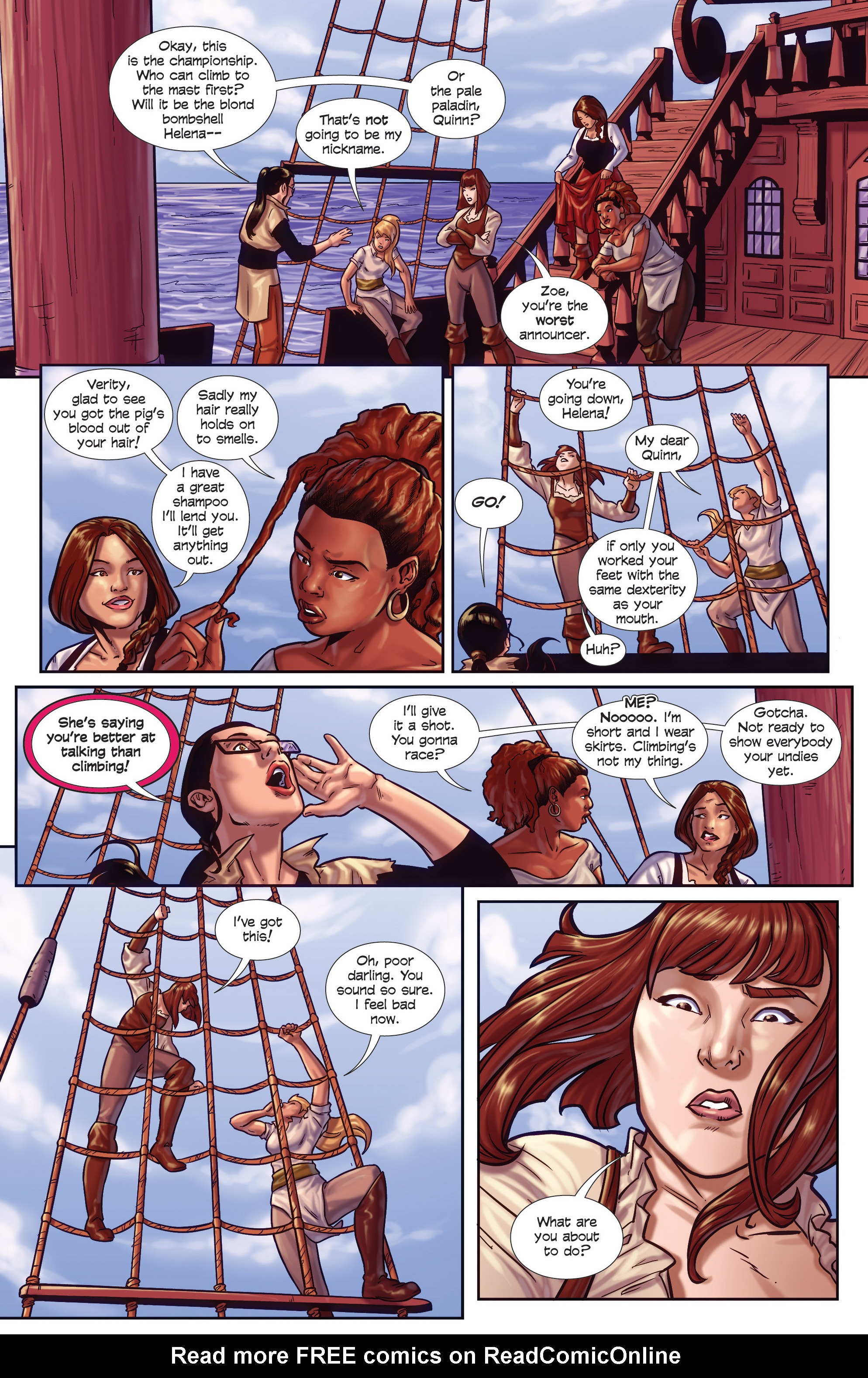 Read online Princeless: Raven the Pirate Princess comic -  Issue #5 - 5