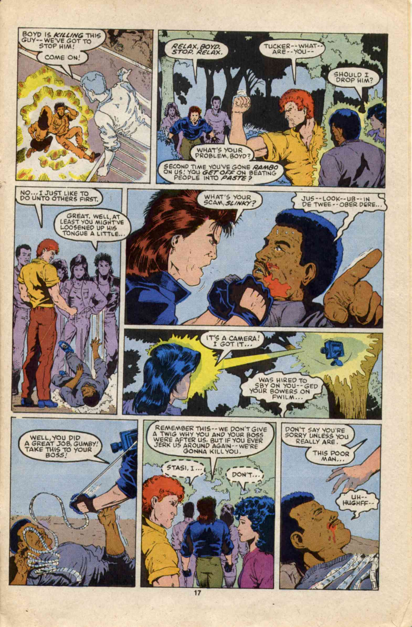 Read online Psi-Force comic -  Issue #17 - 18
