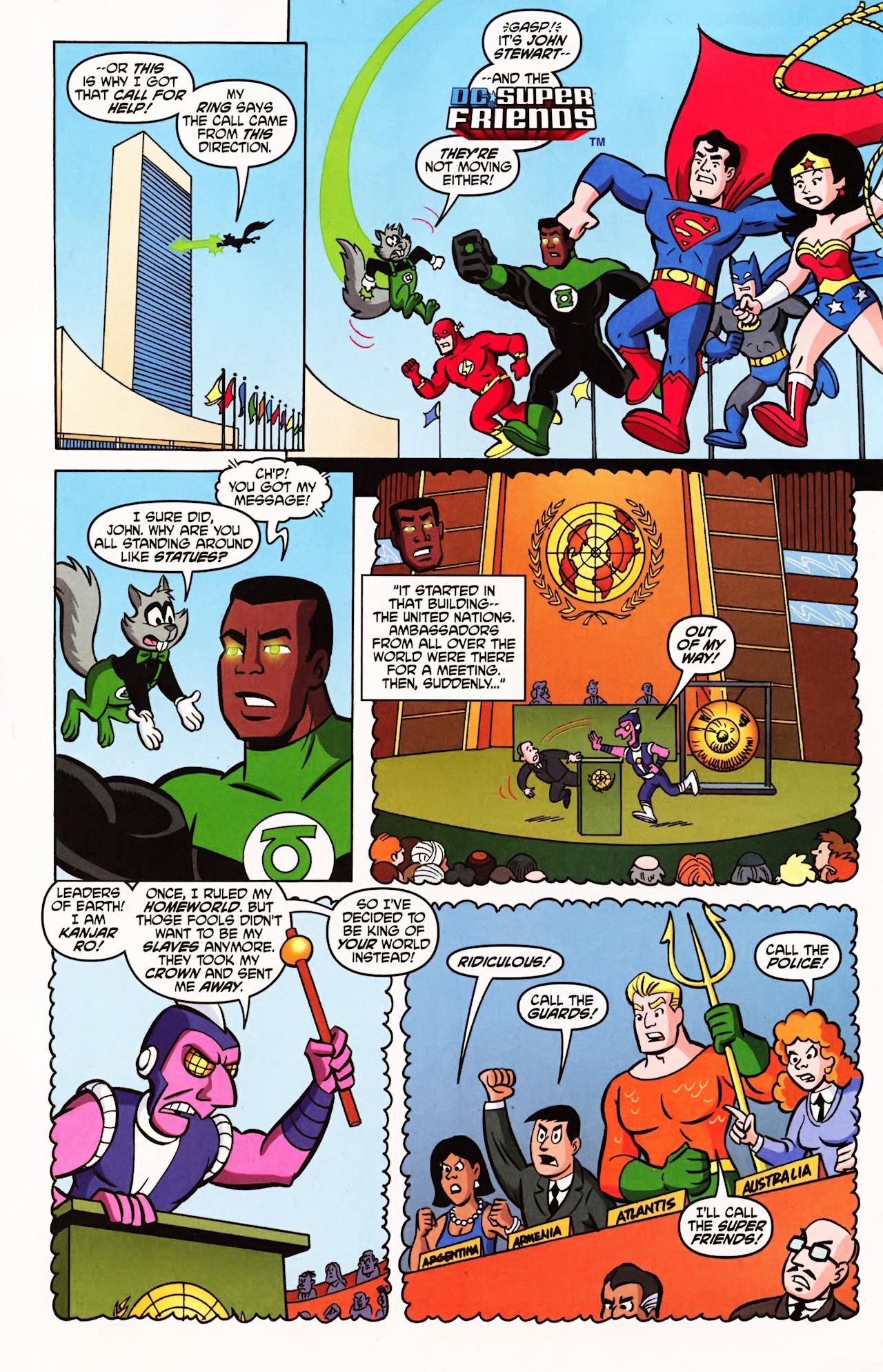 Read online Super Friends comic -  Issue #14 - 4