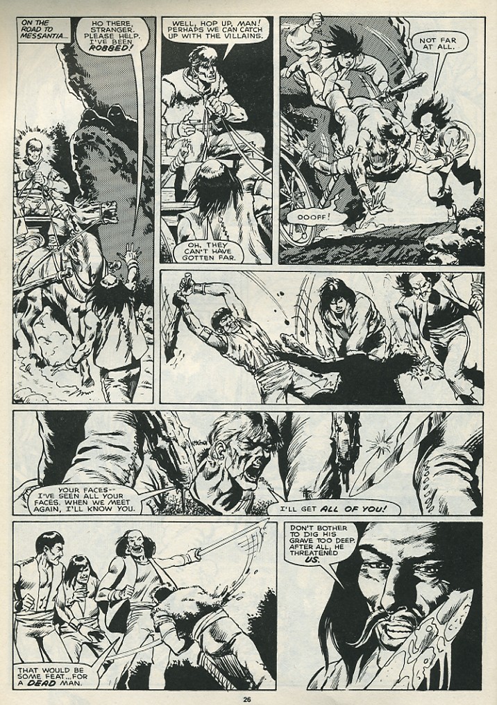 Read online The Savage Sword Of Conan comic -  Issue #172 - 28
