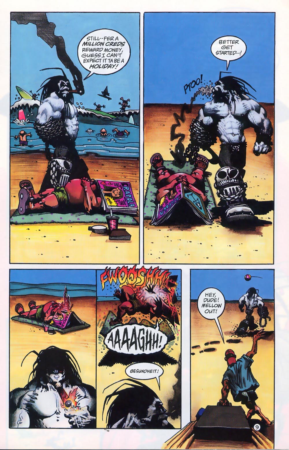 Read online Lobo/Deadman: The Brave and the Bald comic -  Issue # Full - 10