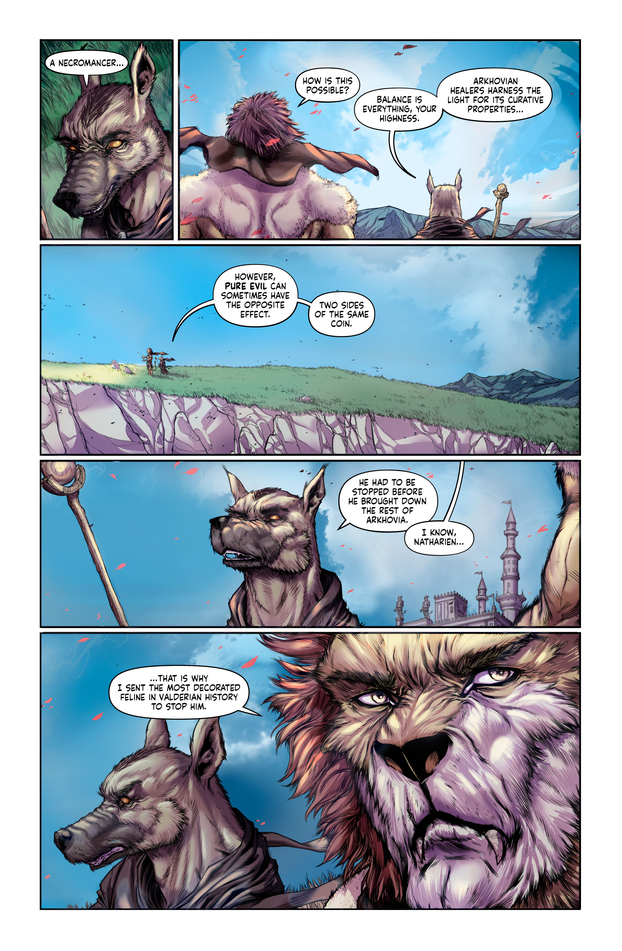 Read online Battlecats: Tales of Valderia comic -  Issue #1 - 6