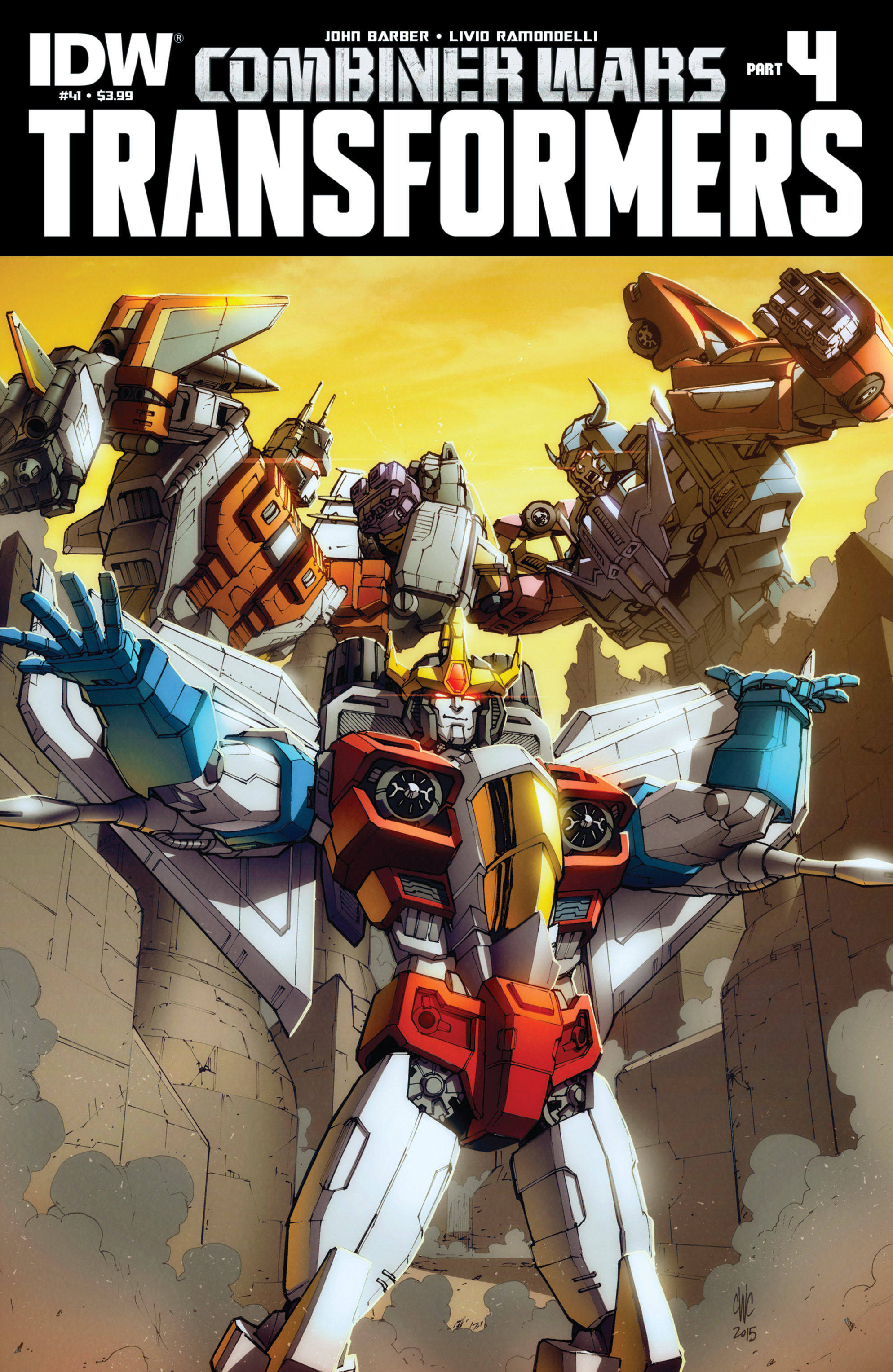 Read online The Transformers (2014) comic -  Issue #41 - 1