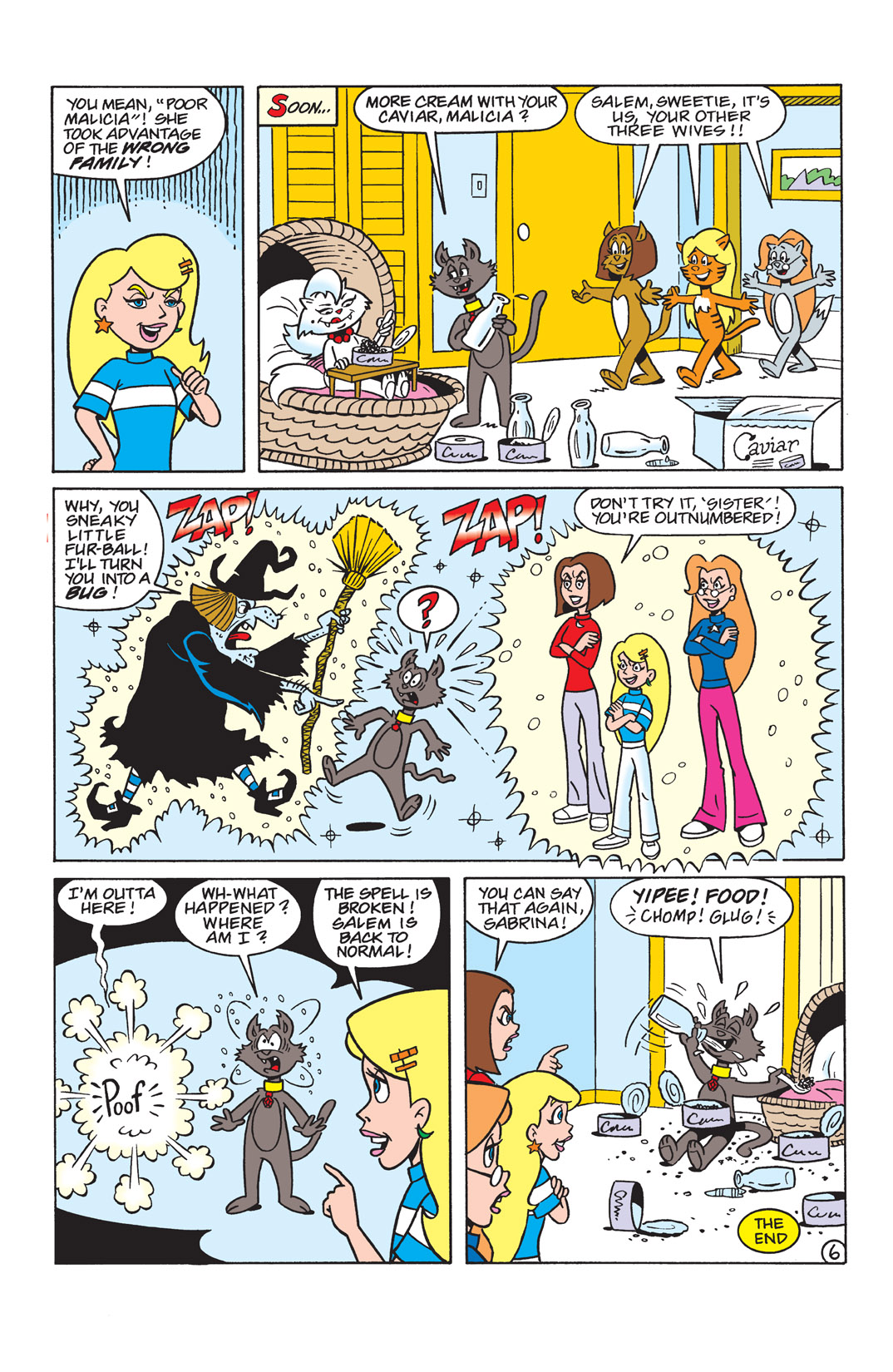 Read online Sabrina the Teenage Witch (2000) comic -  Issue #17 - 18