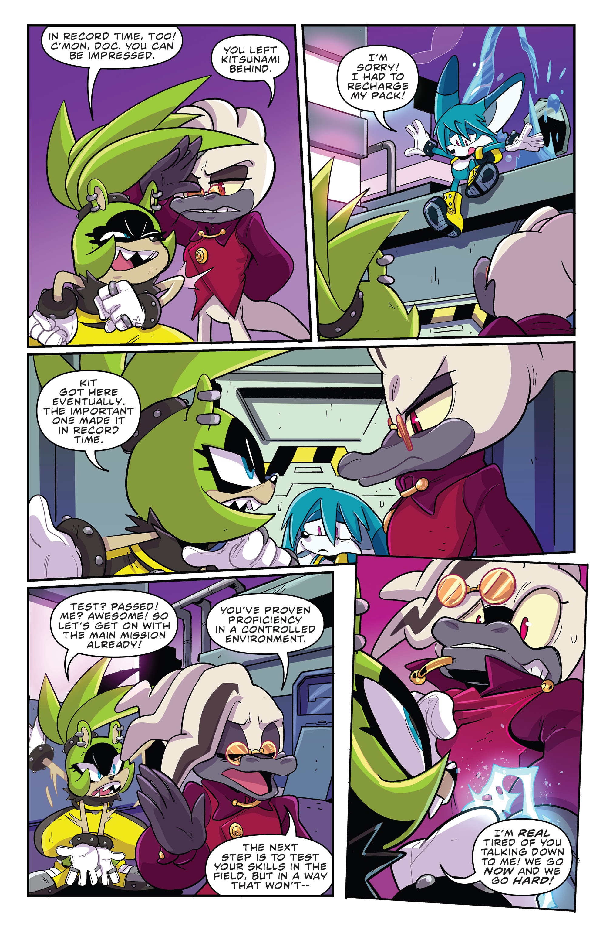 Read online Sonic the Hedgehog: Imposter Syndrome comic -  Issue #1 - 8