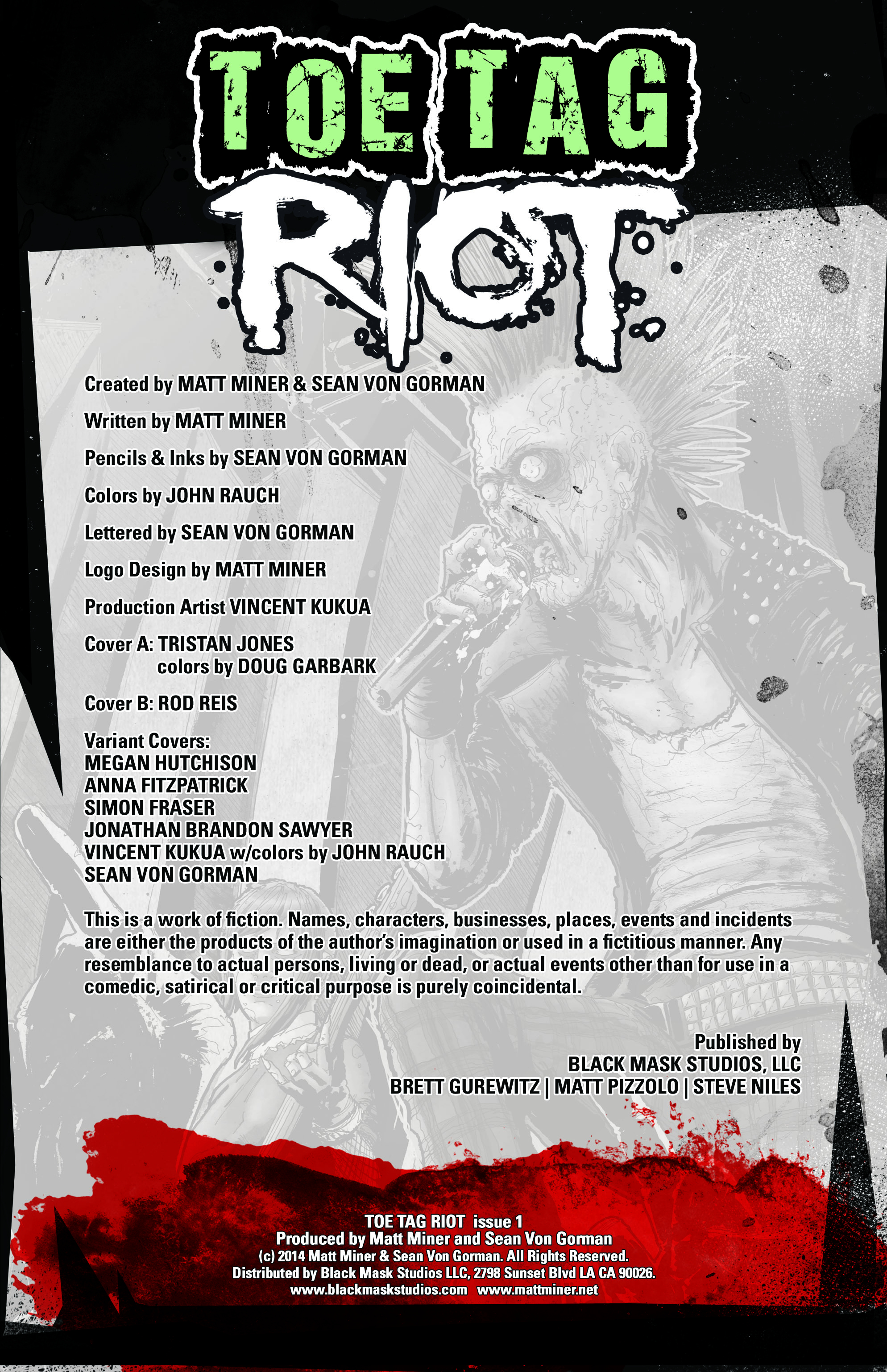 Read online Toe Tag Riot comic -  Issue #1 - 3