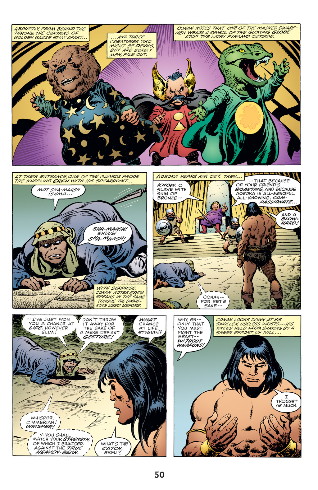 Read online The Chronicles of Conan comic -  Issue # TPB 14 (Part 1) - 50