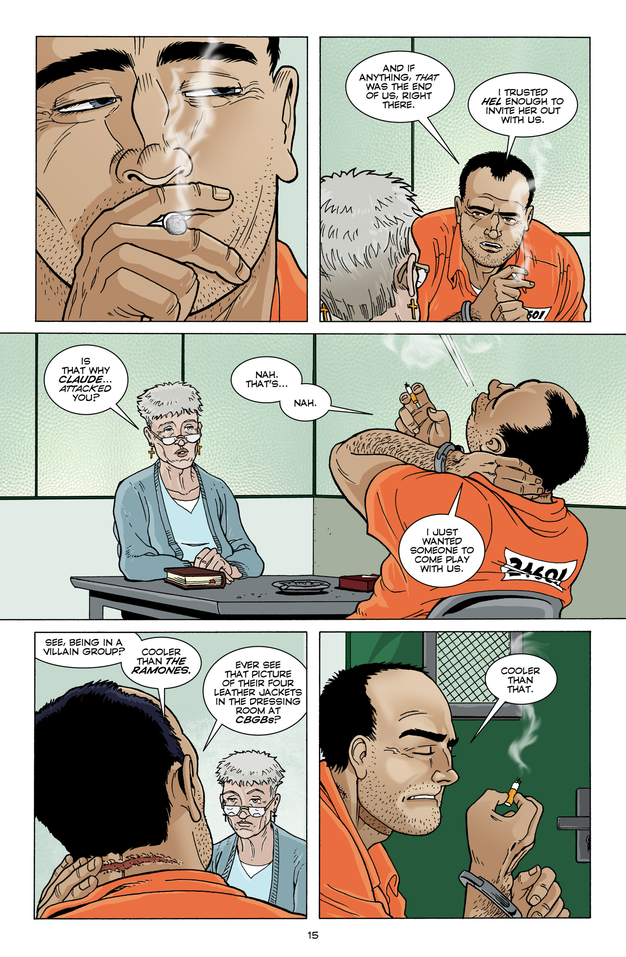 Read online Unmasked comic -  Issue #3 - 17