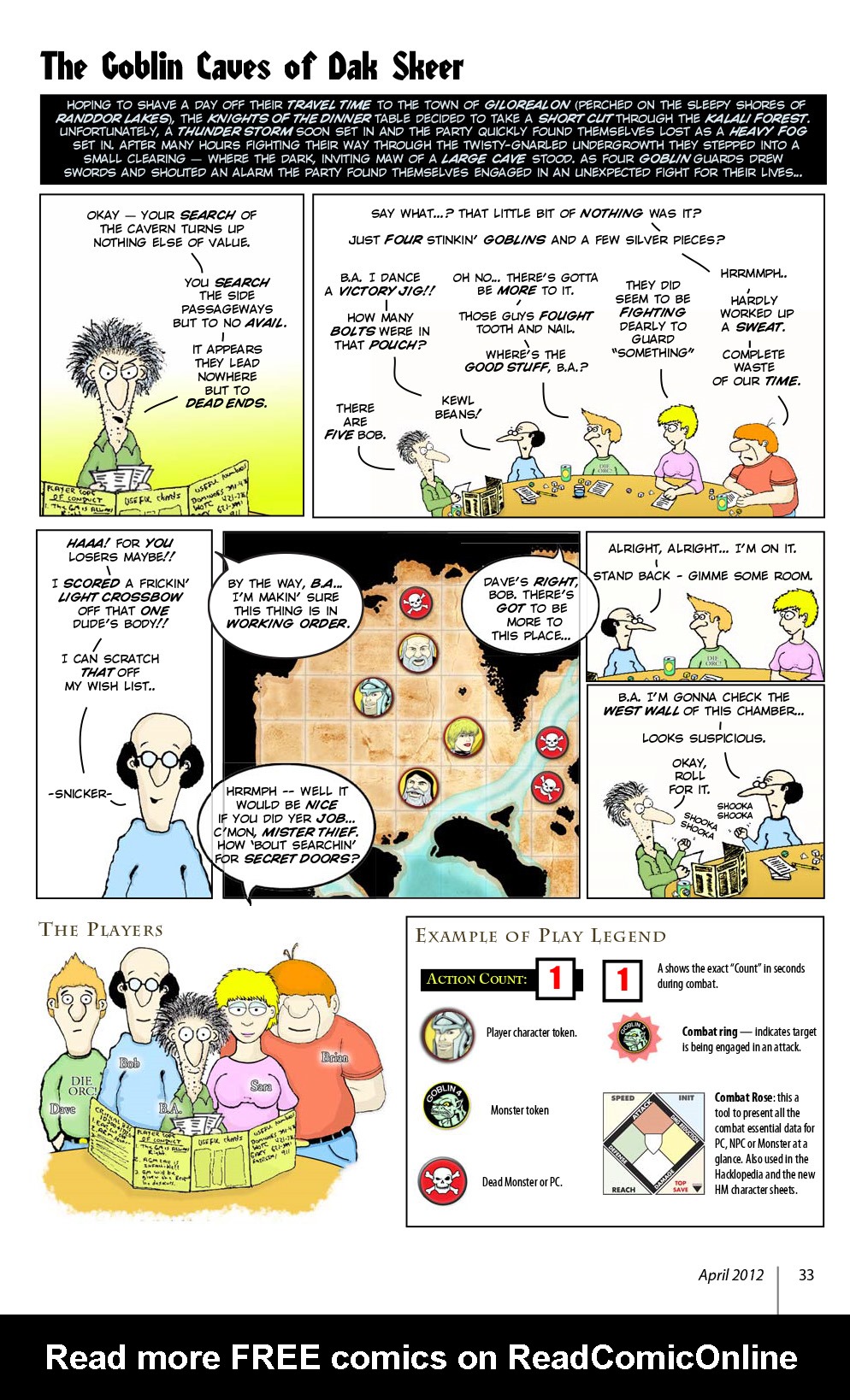 Read online Knights of the Dinner Table comic -  Issue #186 - 35