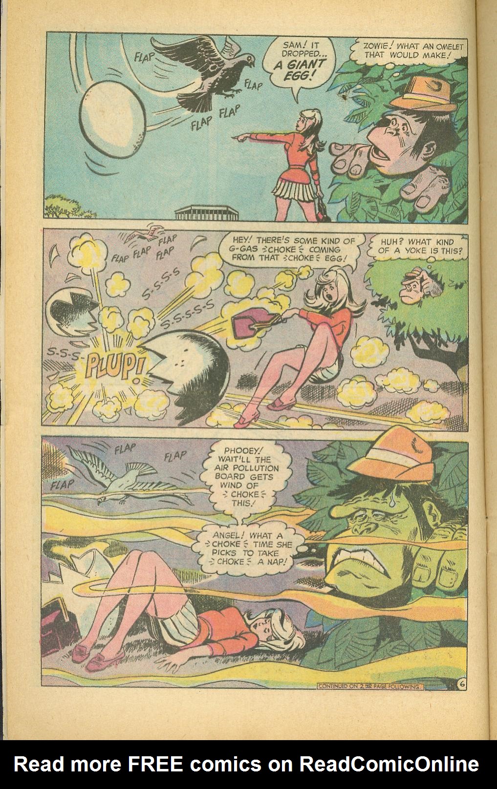 Read online Angel And The Ape (1968) comic -  Issue #5 - 8