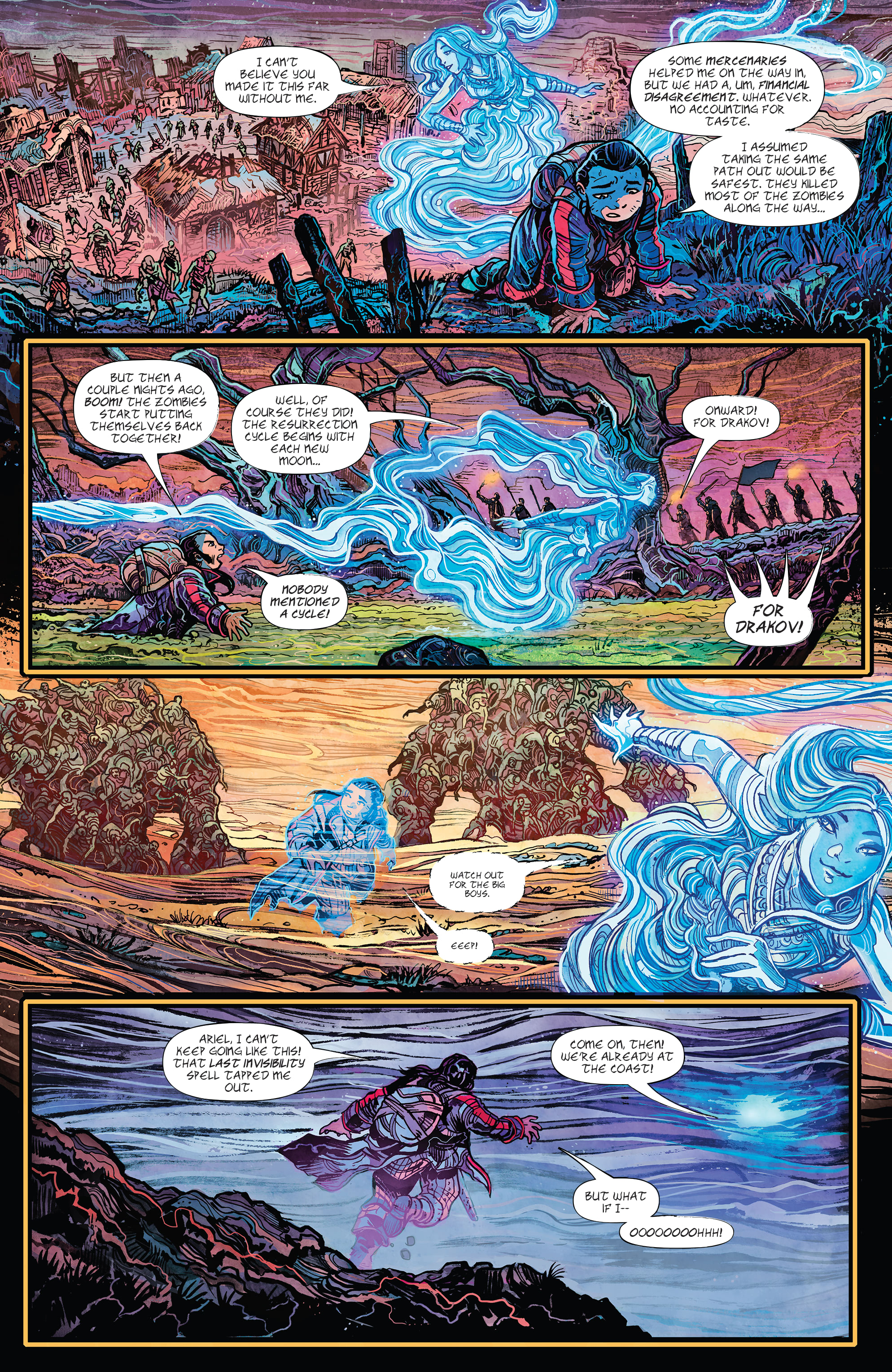Read online Dungeons & Dragons: Ravenloft – Orphan of Agony Isle comic -  Issue #2 - 19