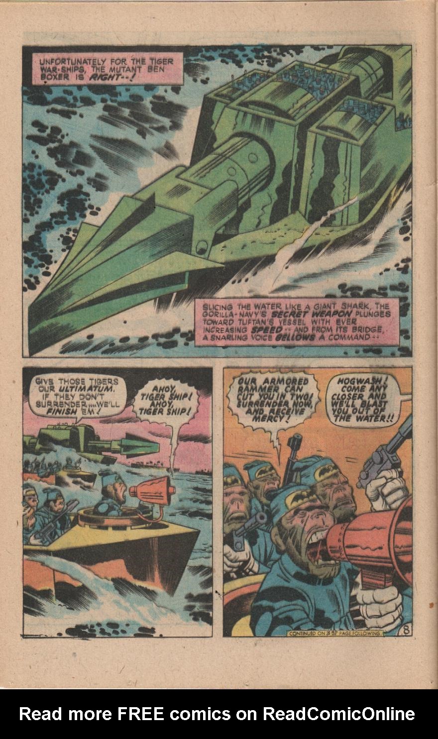 Read online Kamandi, The Last Boy On Earth comic -  Issue #34 - 12