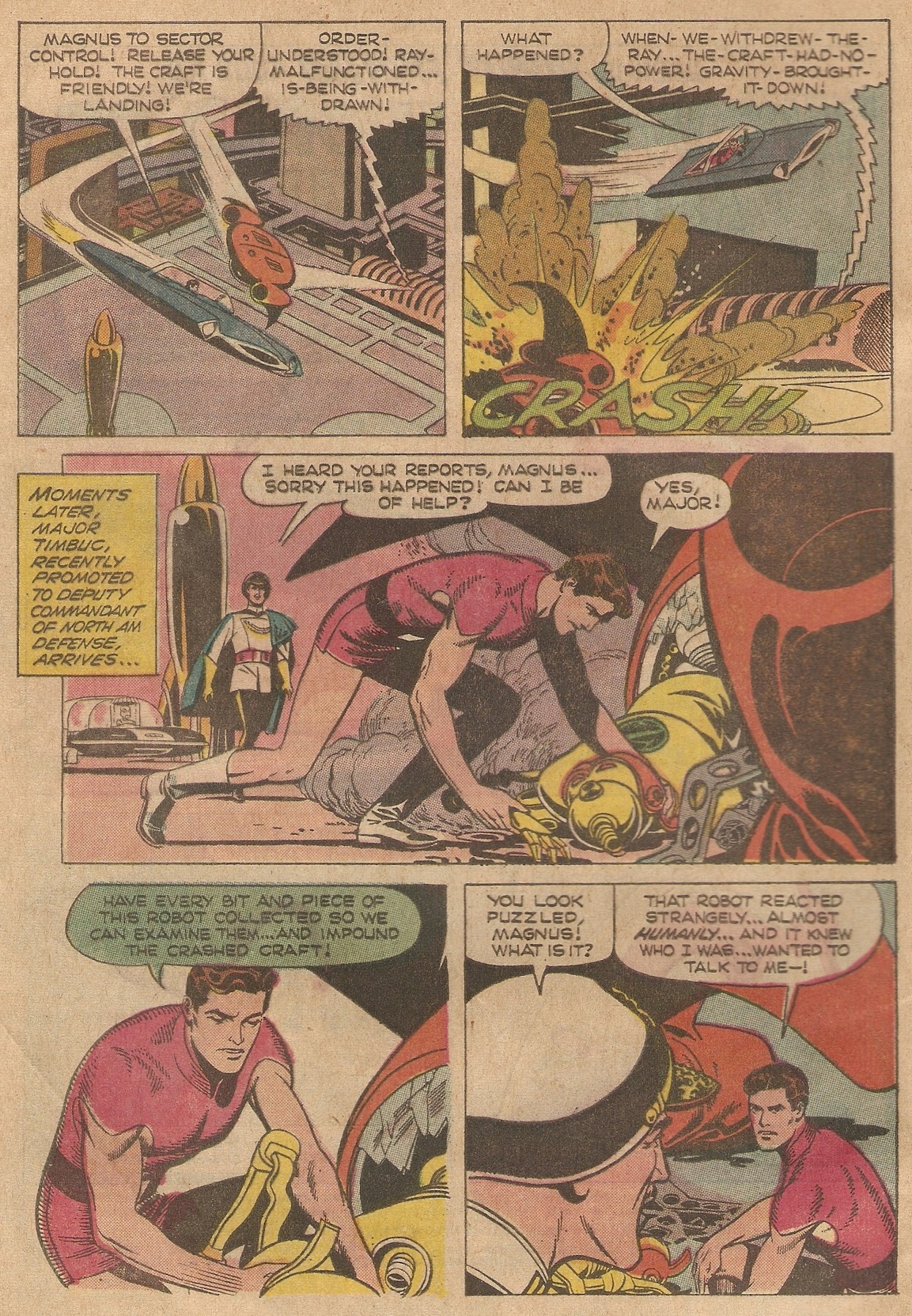 Read online Magnus, Robot Fighter 4000 AD comic -  Issue #30 - 4