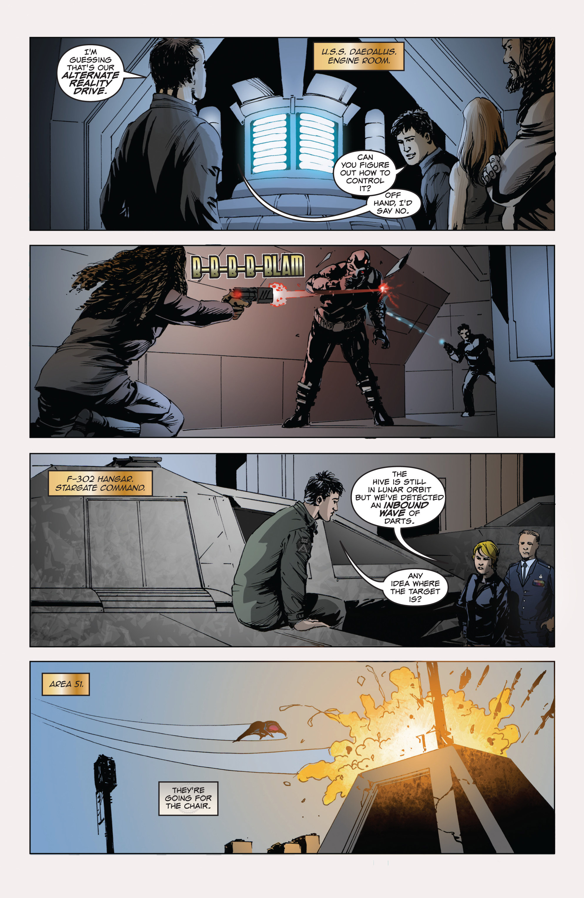 Read online Stargate Atlantis Back to Pegasus comic -  Issue #1 - 4