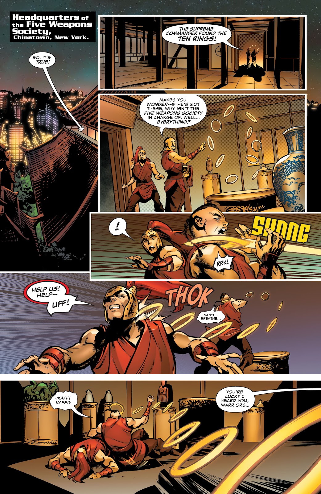 Shang-Chi and the Ten Rings issue 1 - Page 3