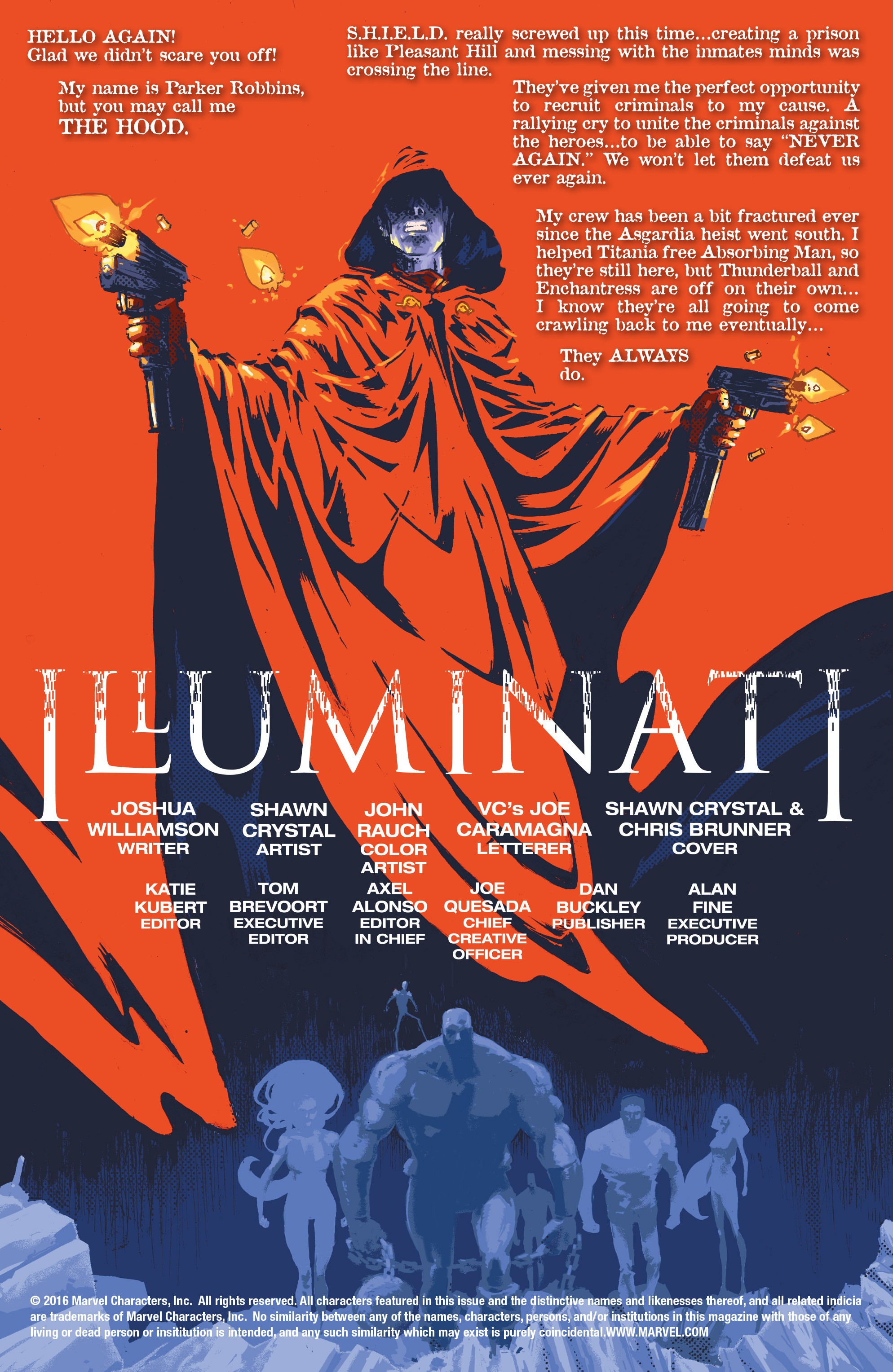 Read online Illuminati comic -  Issue #7 - 2