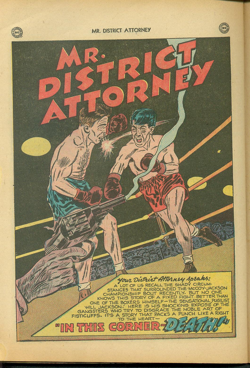 Read online Mr. District Attorney comic -  Issue #3 - 42