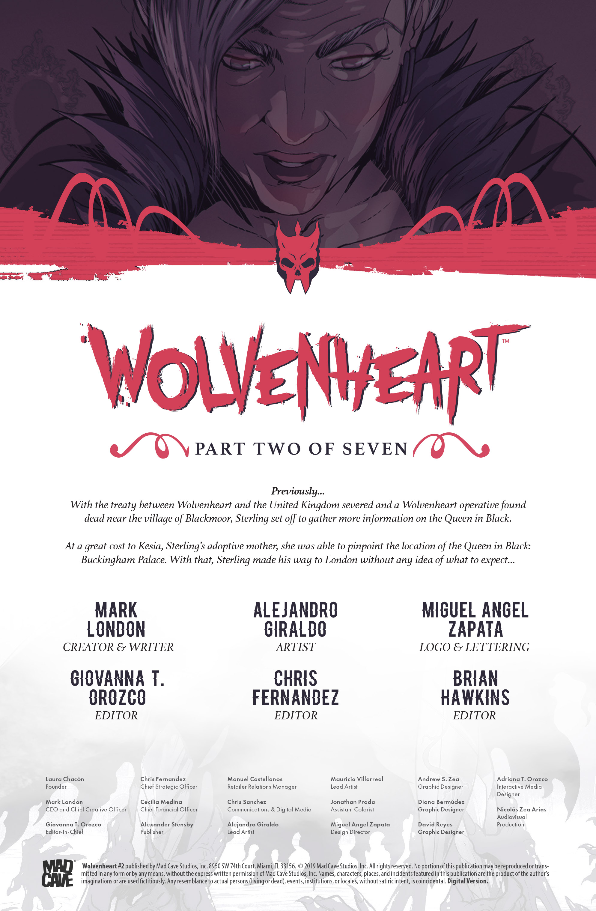Read online Wolvenheart comic -  Issue #2 - 2