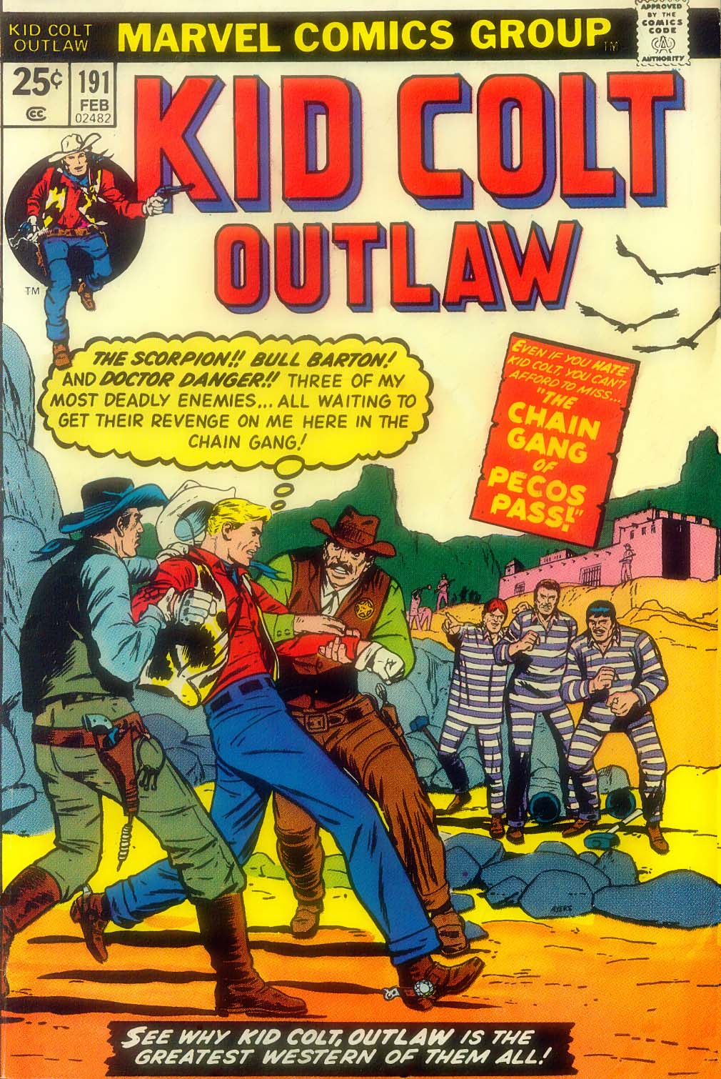 Read online Kid Colt Outlaw comic -  Issue #191 - 1