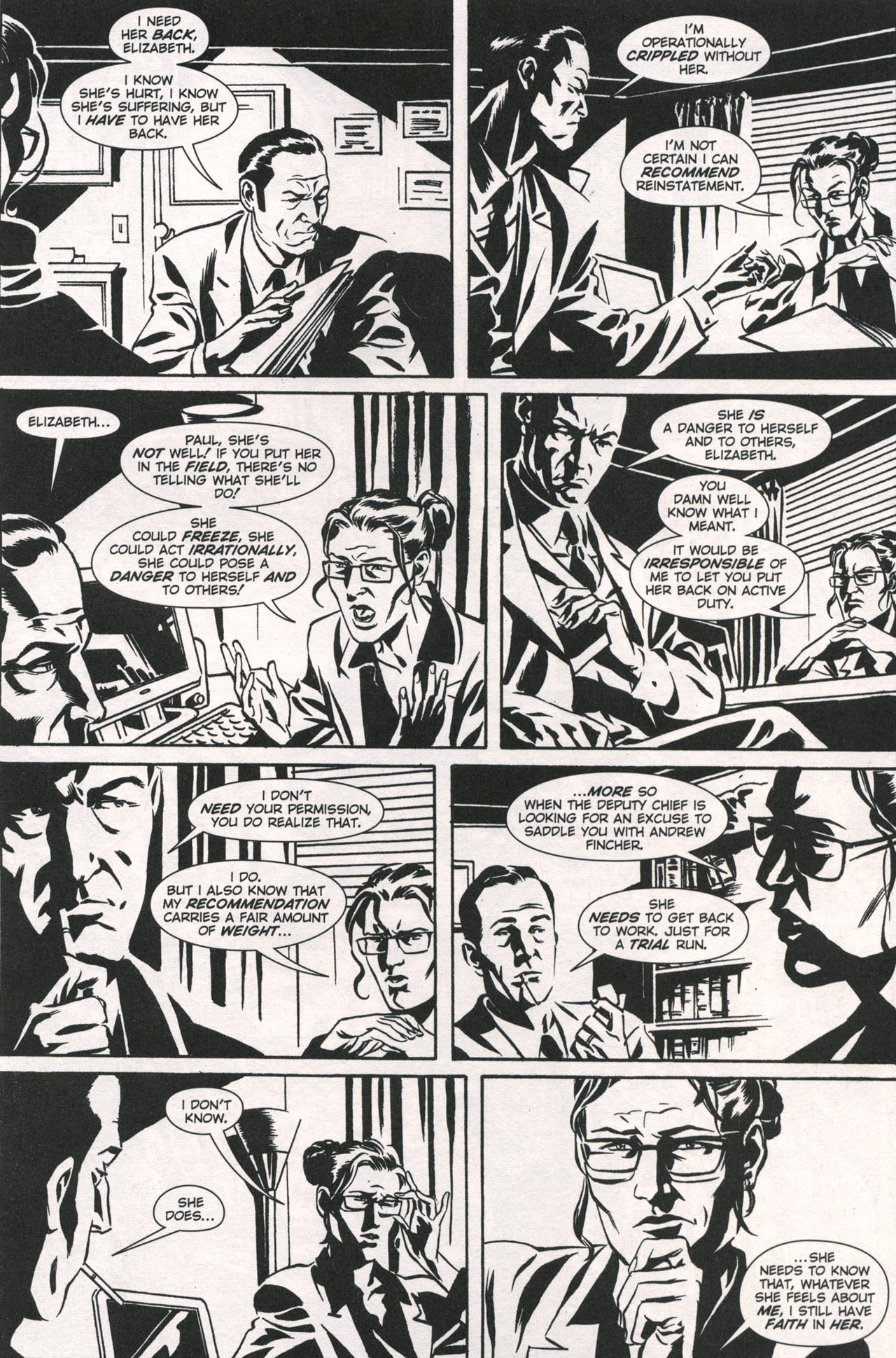 Read online Queen & Country comic -  Issue #29 - 21