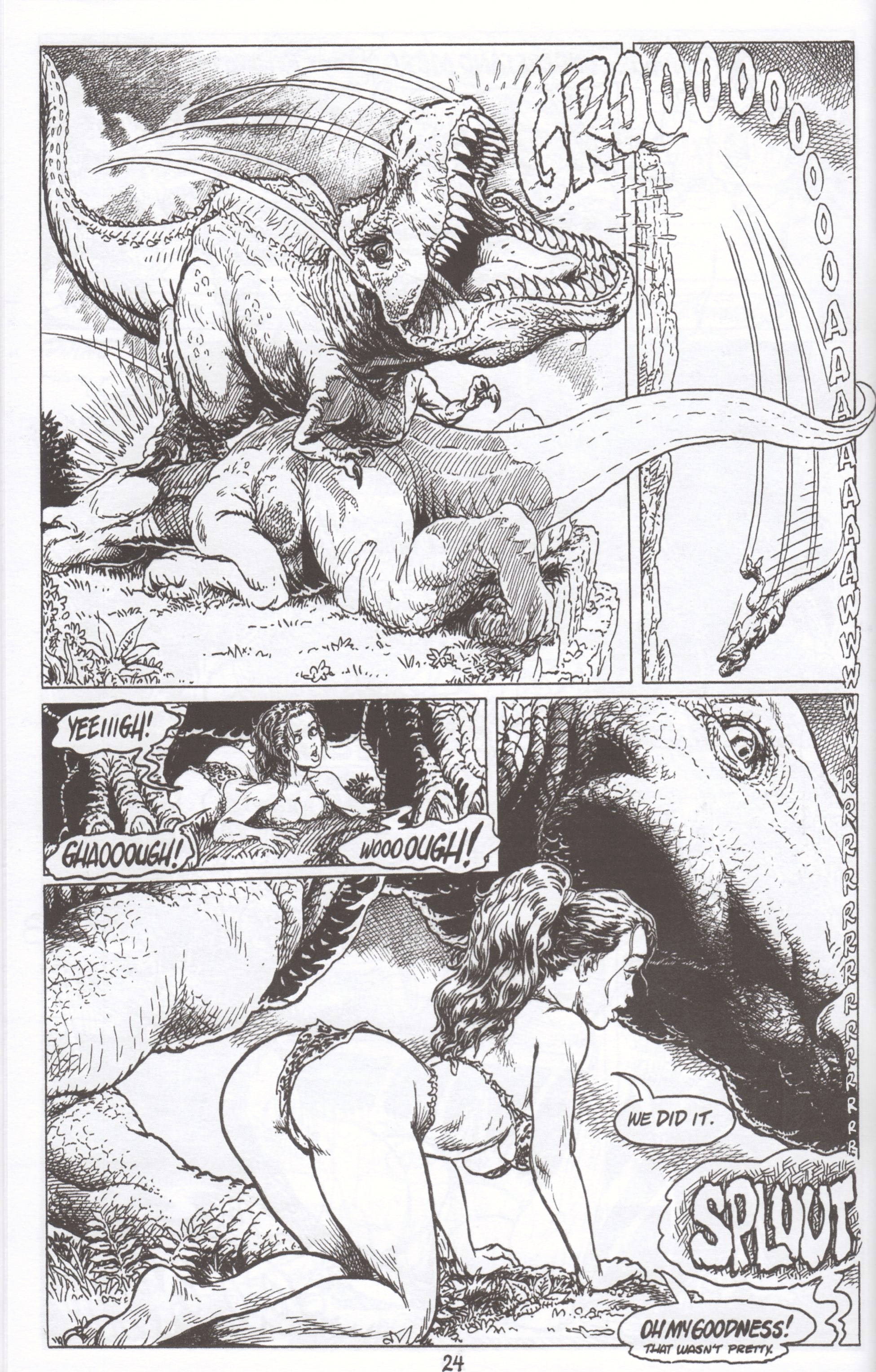 Read online Cavewoman: Pangaean Sea comic -  Issue #5 - 26