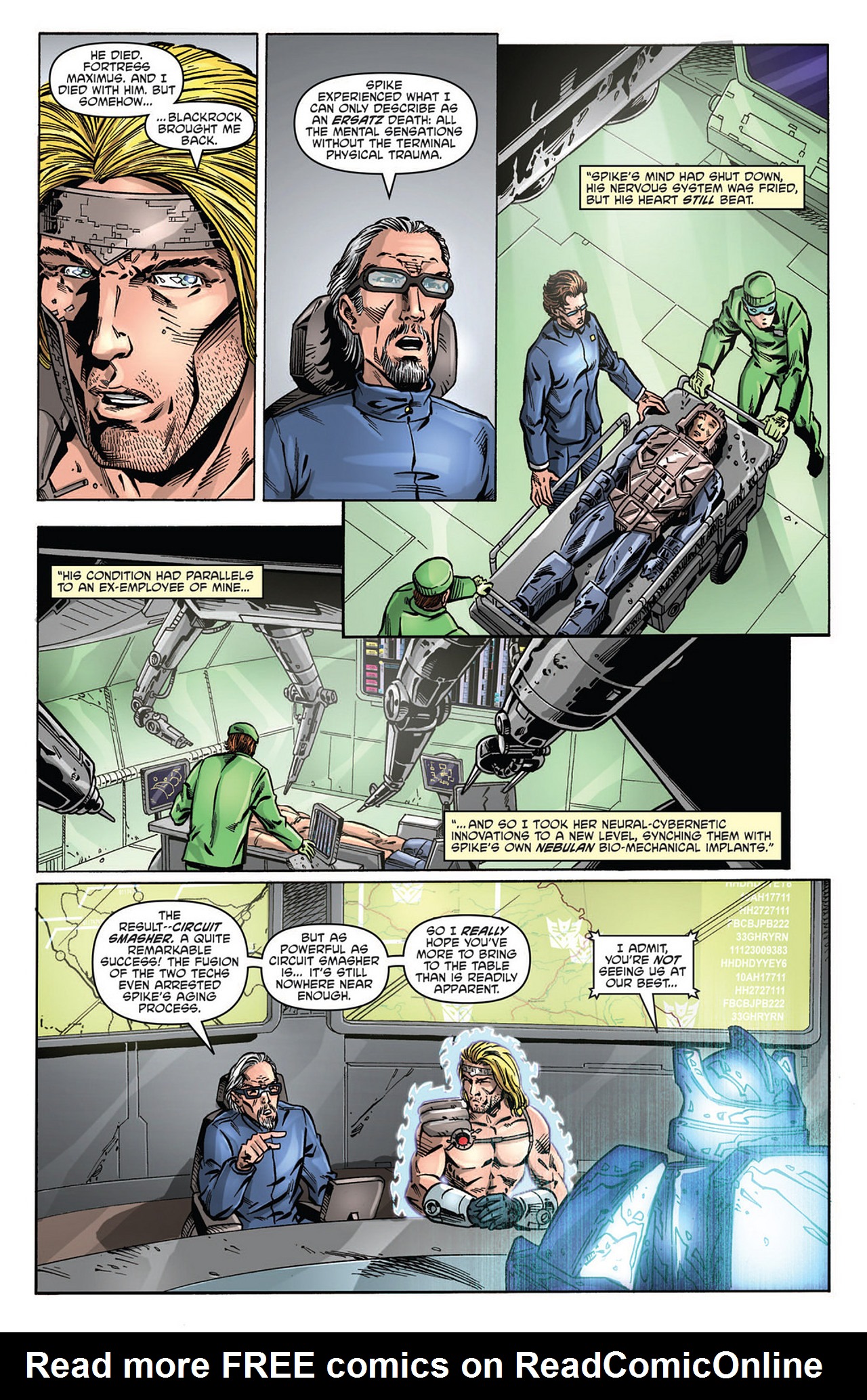 Read online The Transformers: Regeneration One comic -  Issue #83 - 17