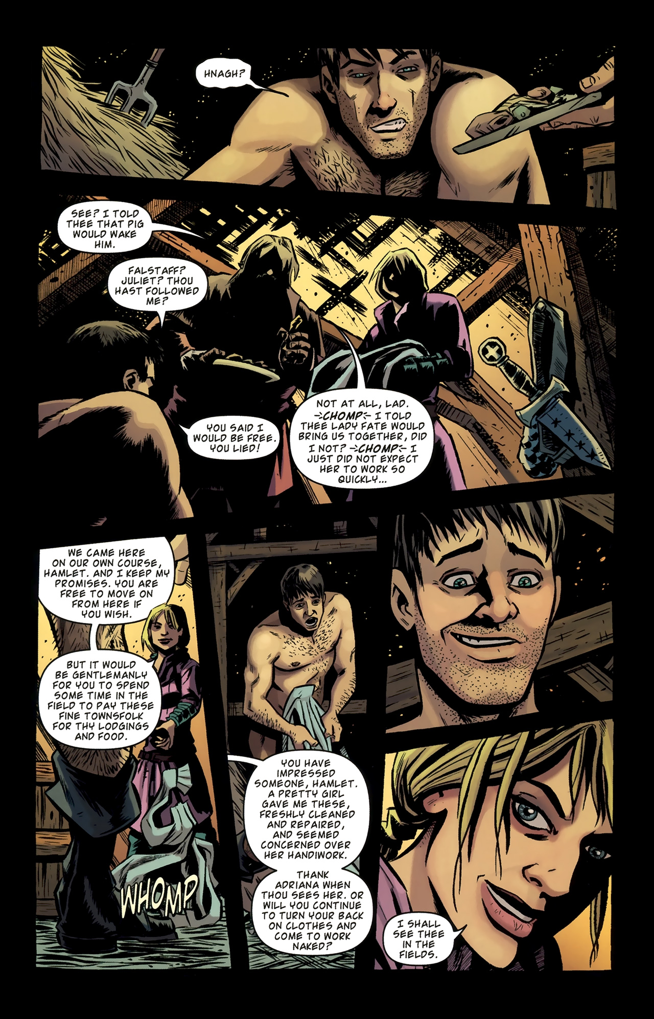 Read online Kill Shakespeare comic -  Issue #6 - 7