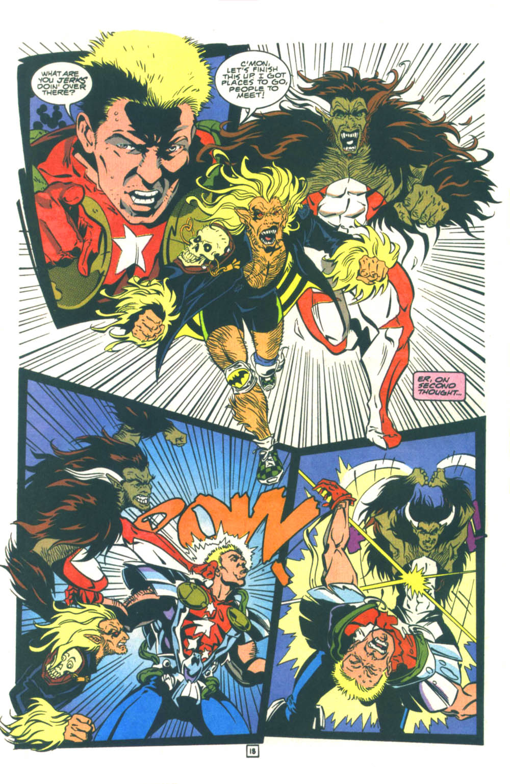 Read online Timber Wolf comic -  Issue #4 - 19