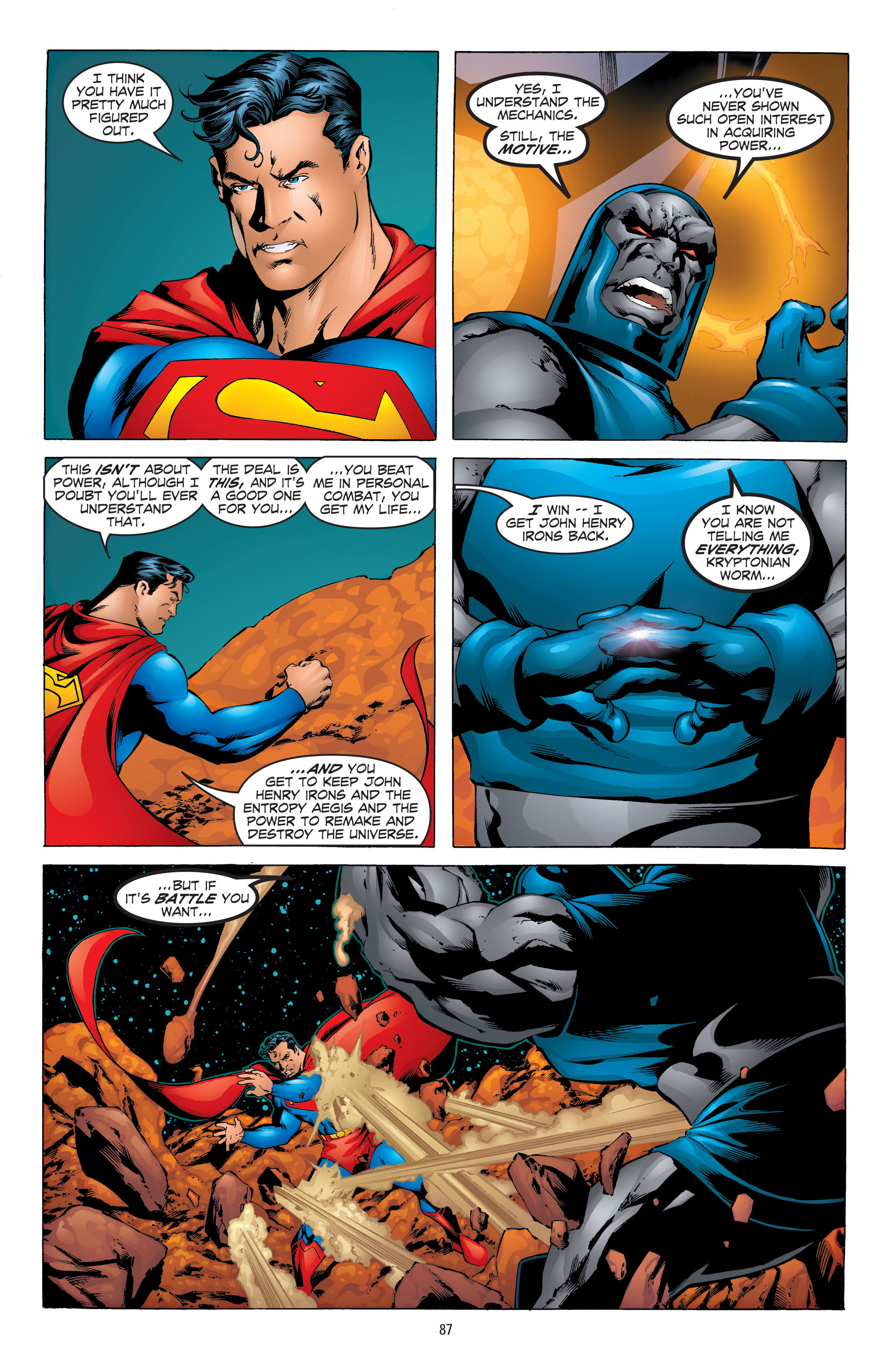 Read online Superman vs. Darkseid comic -  Issue # TPB - 86