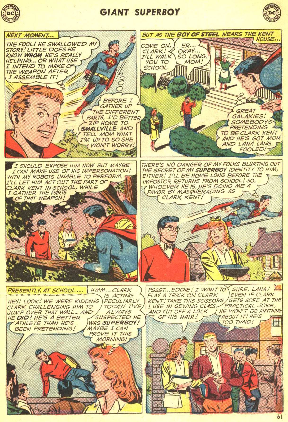 Read online Superboy (1949) comic -  Issue #147 - 57