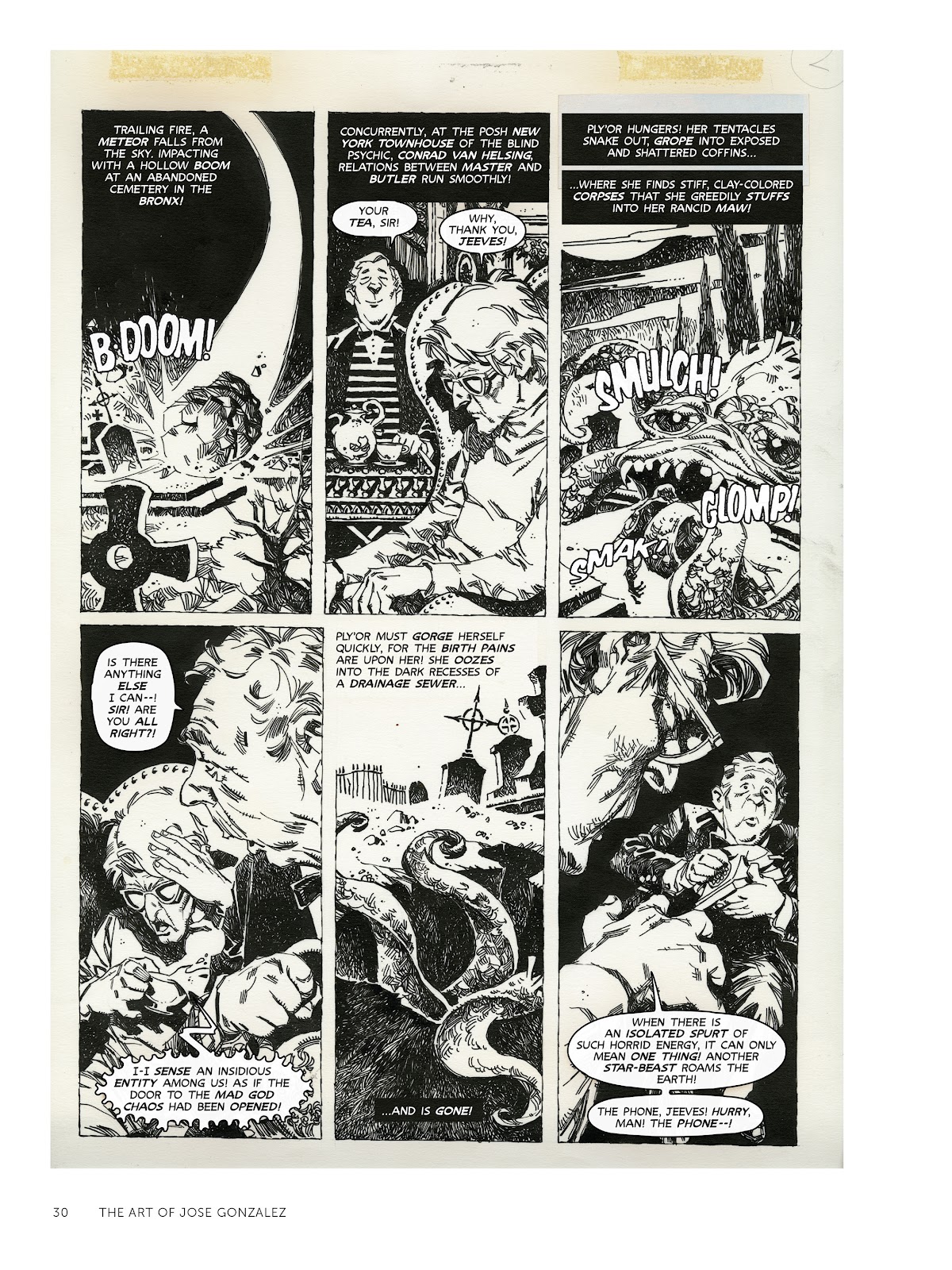 Read online The Art of Jose Gonzalez comic -  Issue # TPB (Part 1) - 31