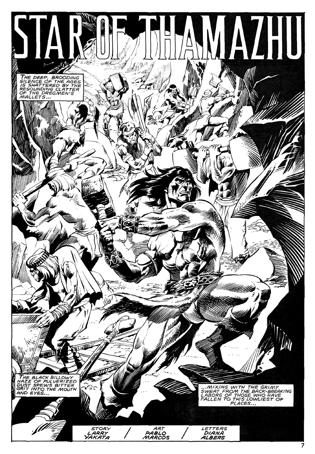 Read online The Savage Sword Of Conan comic -  Issue #120 - 8
