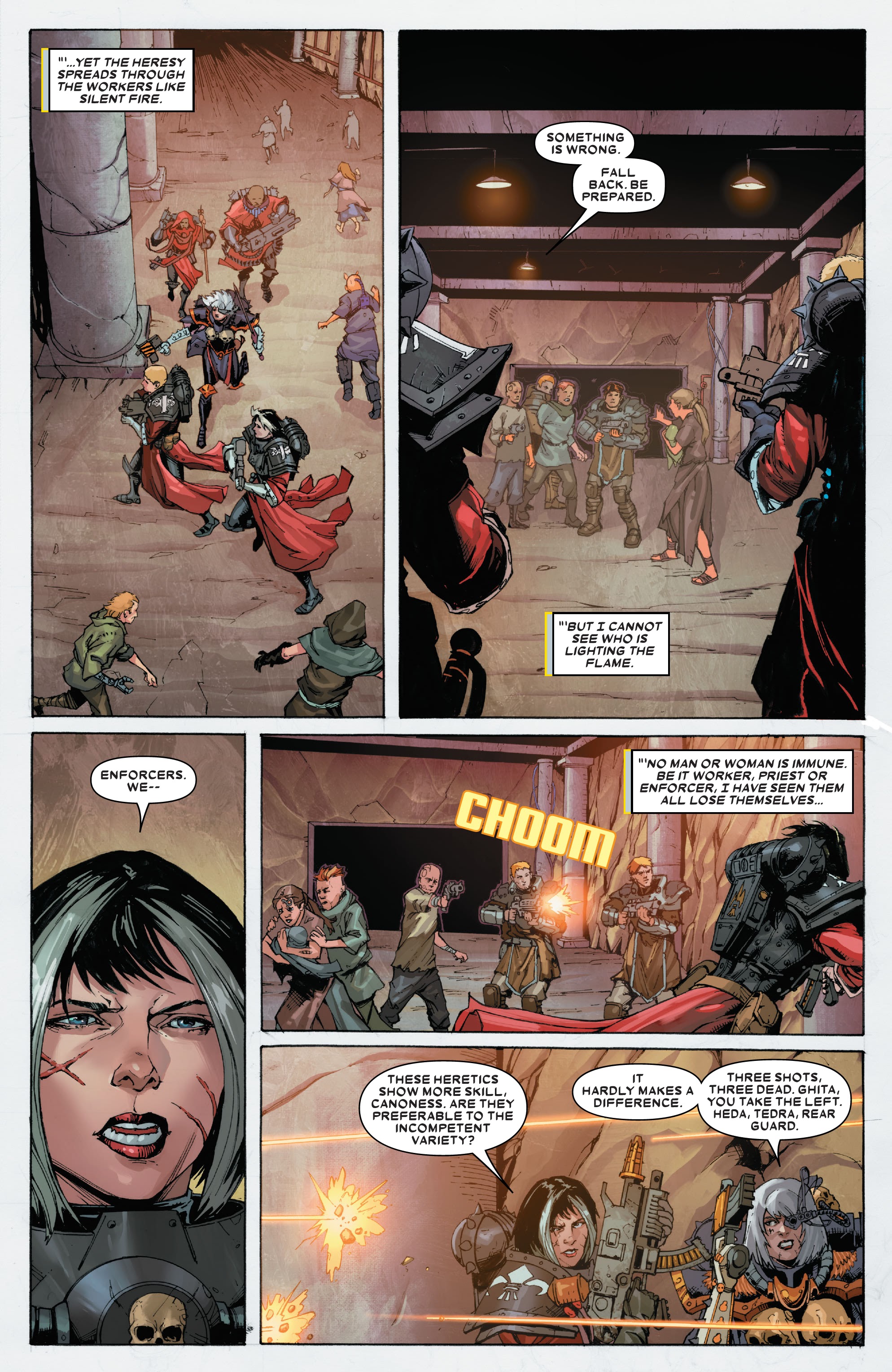 Read online Warhammer 40,000: Sisters Of Battle comic -  Issue #1 - 21