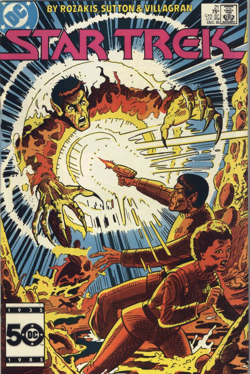 Read online Star Trek (1984) comic -  Issue #21 - 1