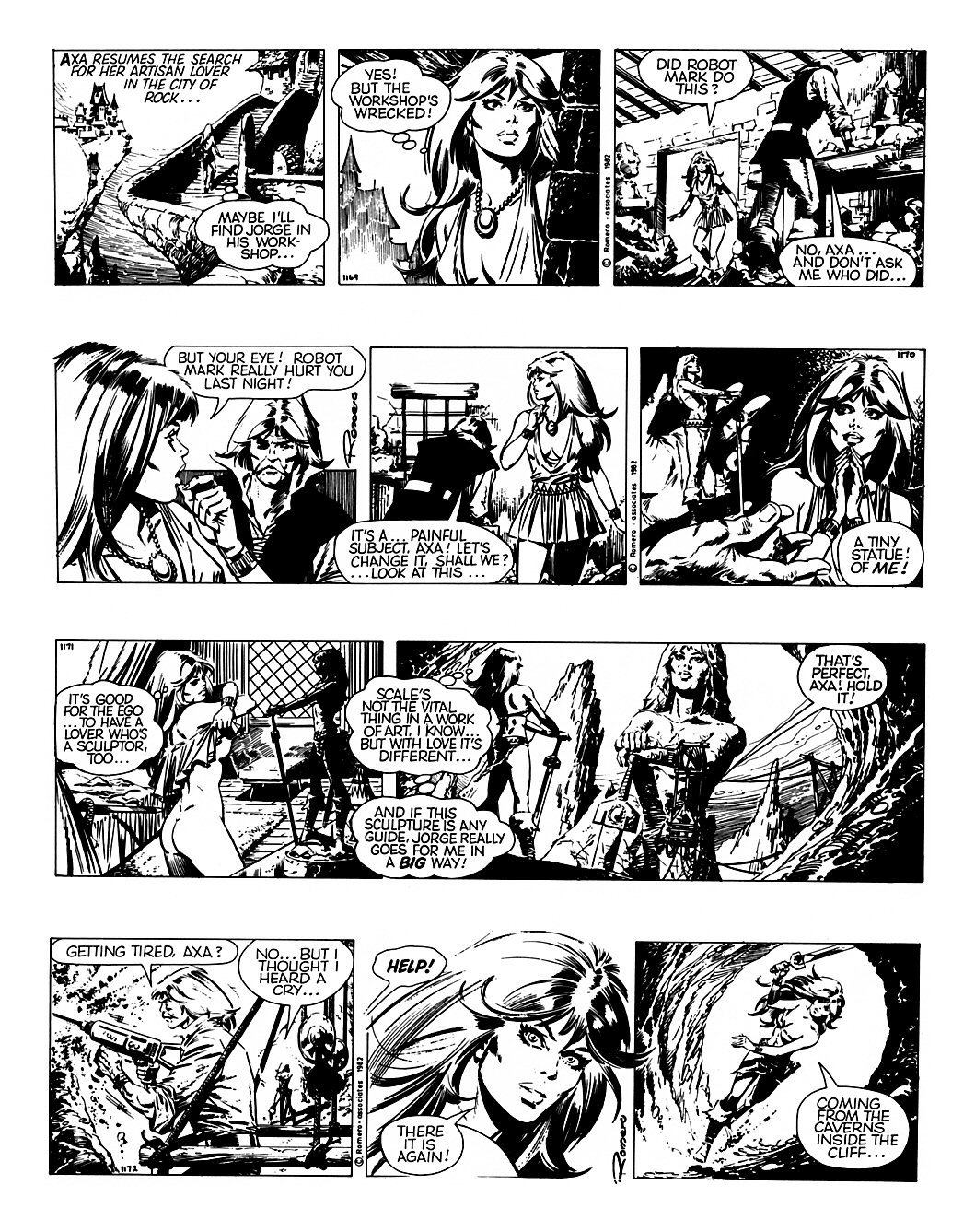 Read online Axa comic -  Issue #5 - 59