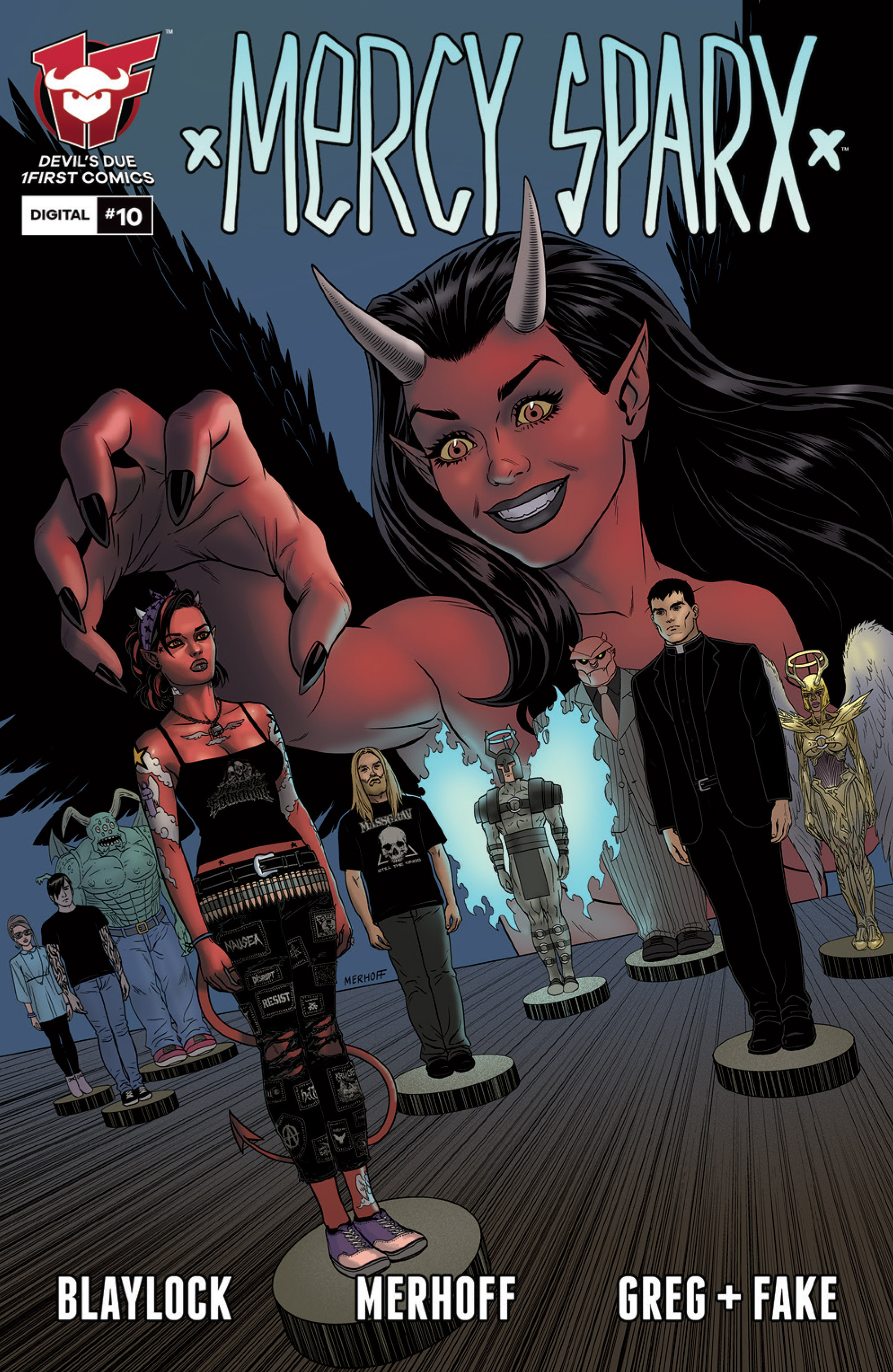 Read online Mercy Sparx (2013) comic -  Issue #10 - 1